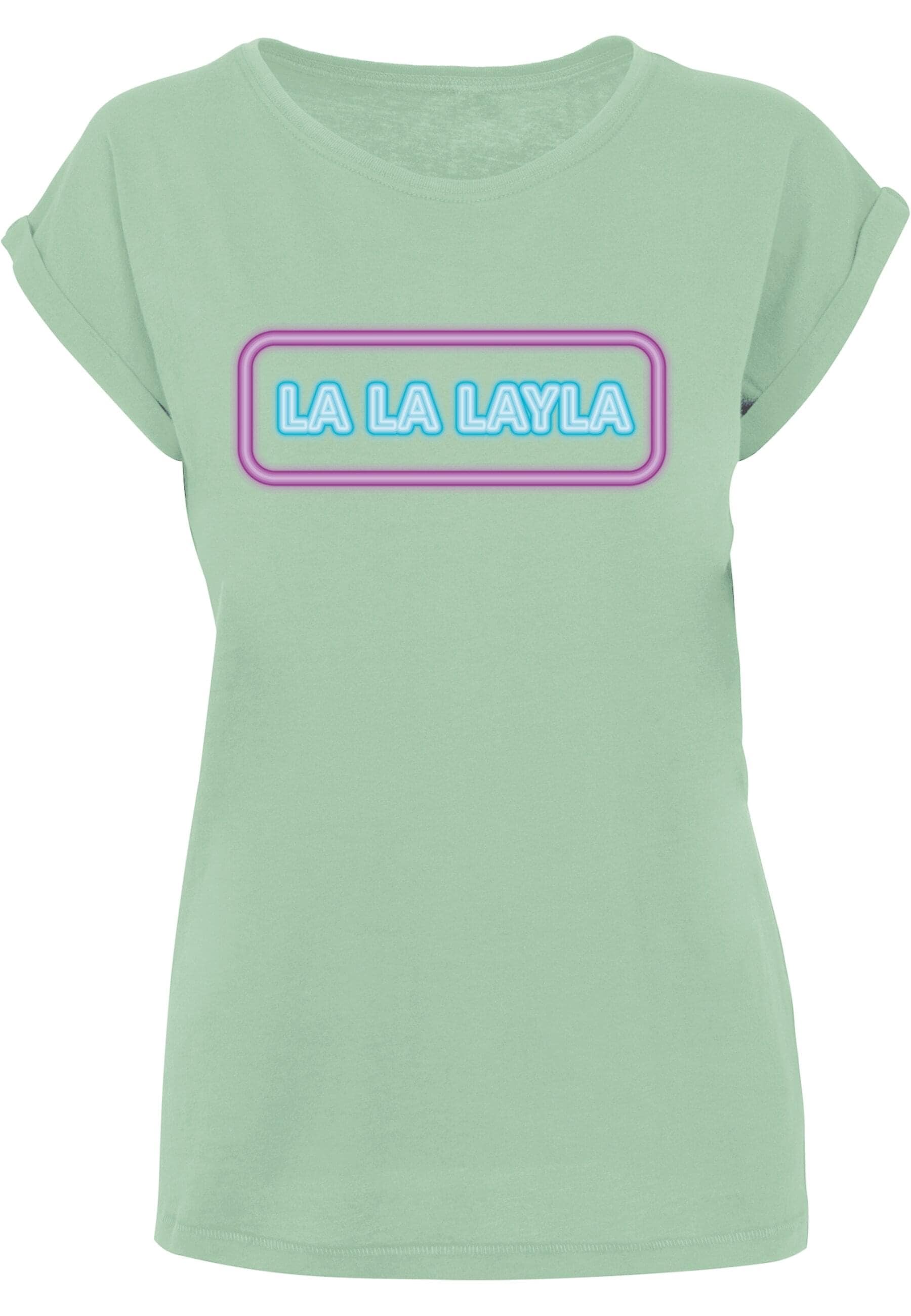 Merchcode T-Shirt »Damen Ladies LA LA LAYLA T-Shirt«, (1 tlg.) für  bestellen | BAUR | T-Shirts