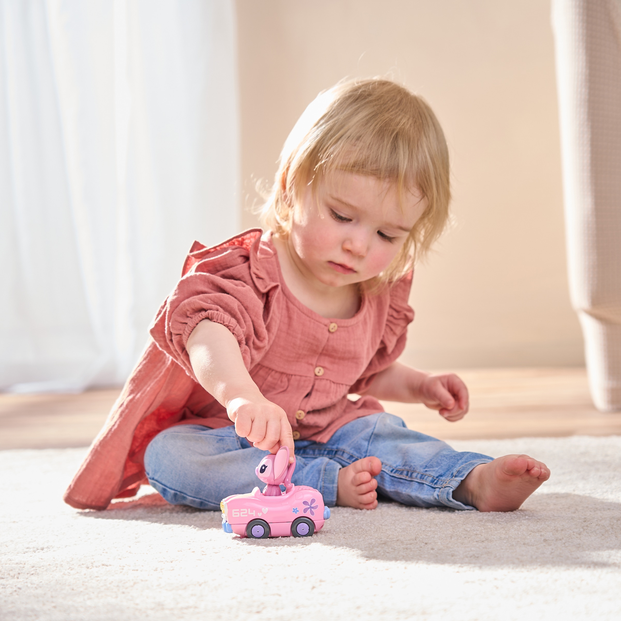 Vtech® Spielzeug-Auto »Tut Tut Baby Flitzer, Disney Stitch Cabrio mit Engel«