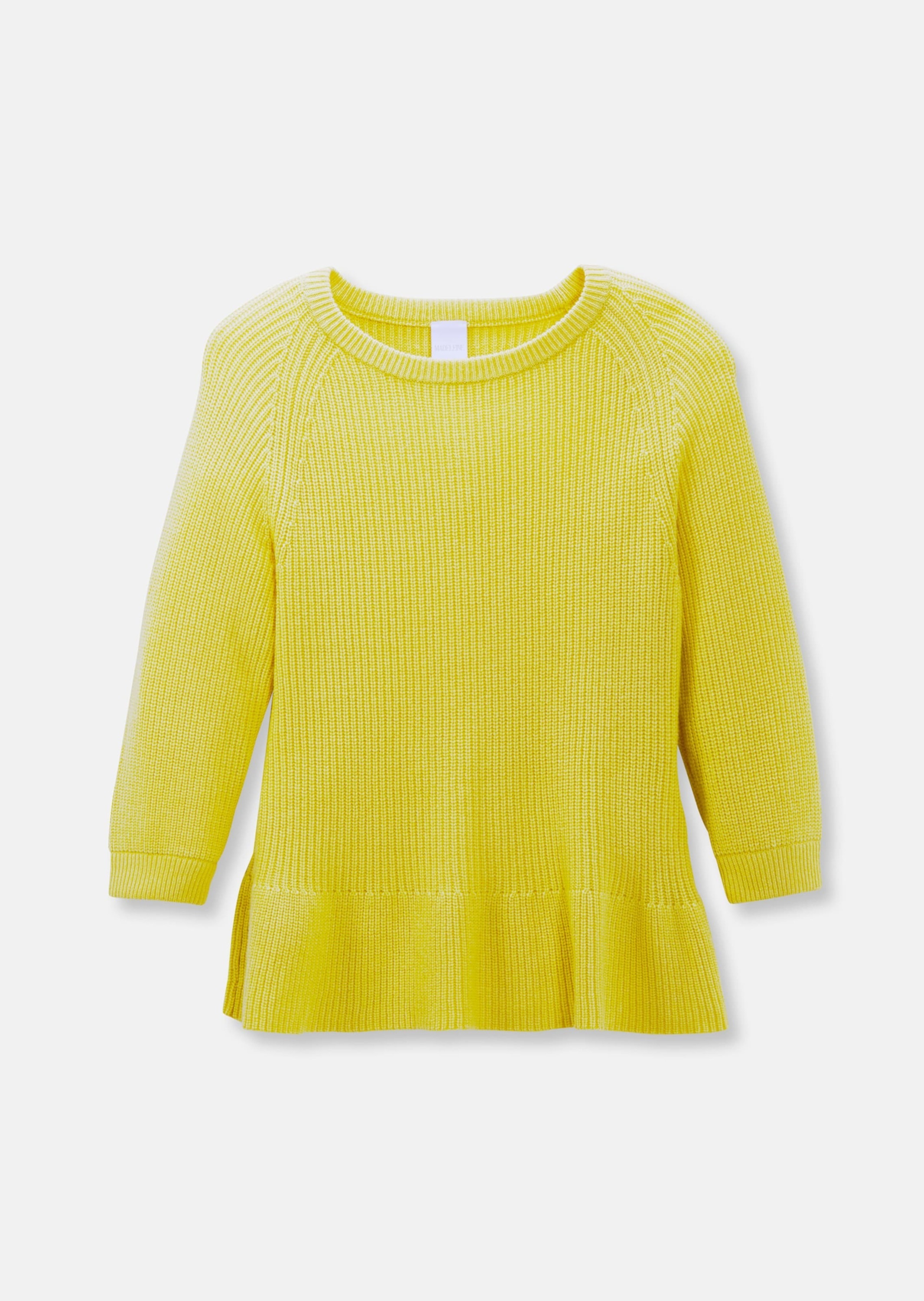 MADELEINE Longpullover "Pullover Pullover mit Schößchen" günstig online kaufen