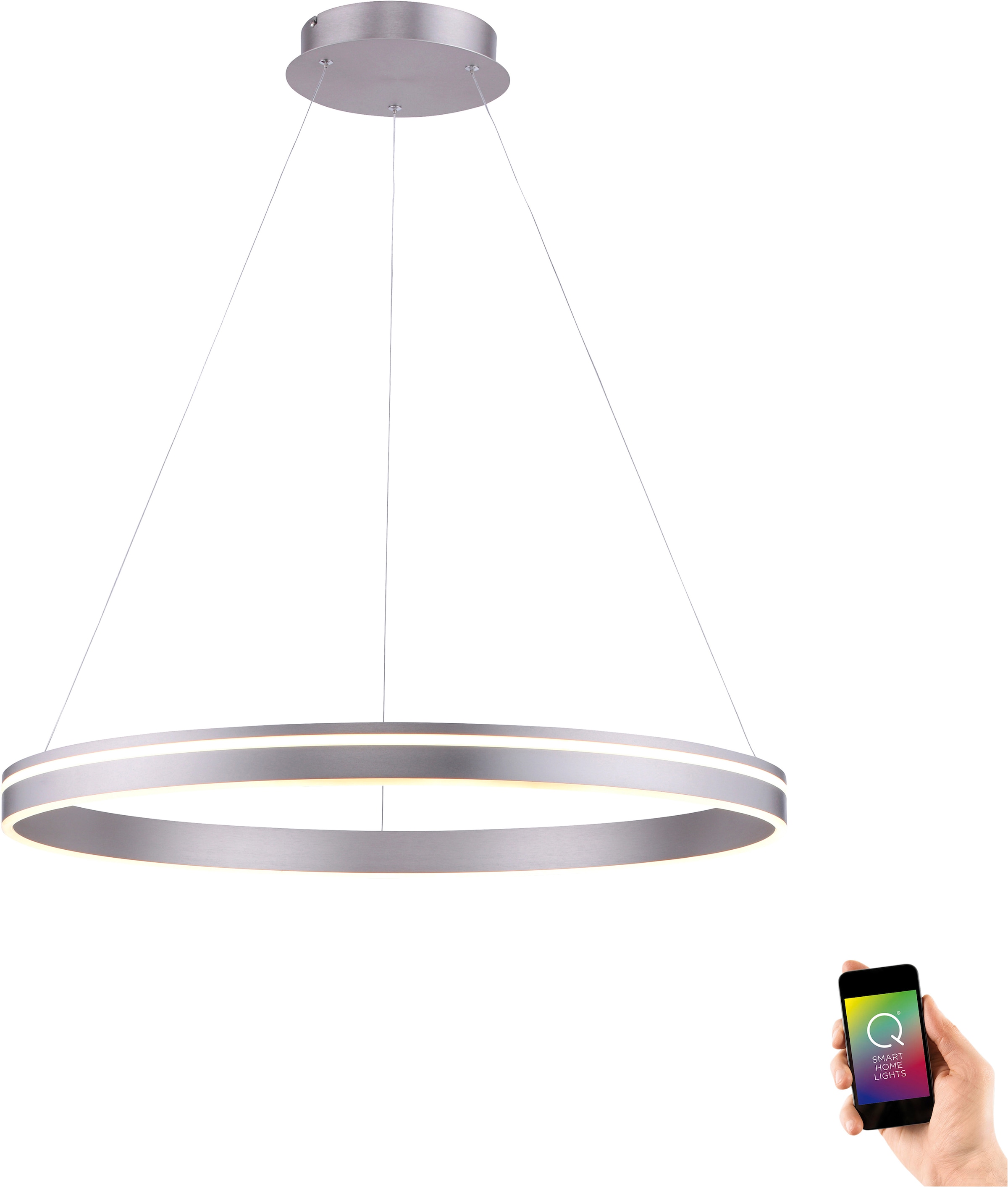 Neuhaus Q SMART HOME LIGHTS LED Pendelleuchte »Q-VITO« LED-Board 1 Stk. warmweiß - kaltweiß