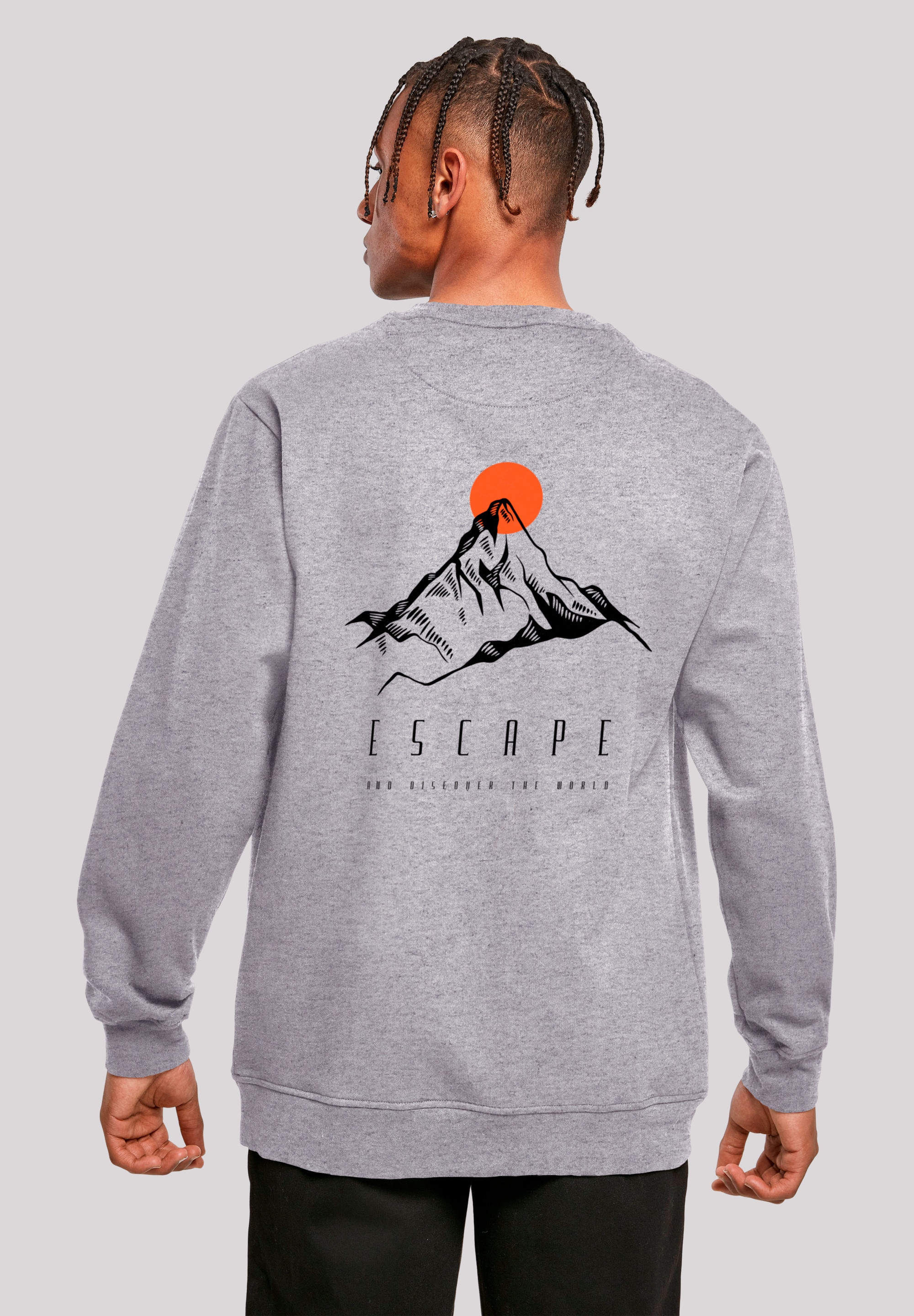 F4NT4STIC Sweatshirt "Escape Discover the World Mountain", Premium Qualität günstig online kaufen