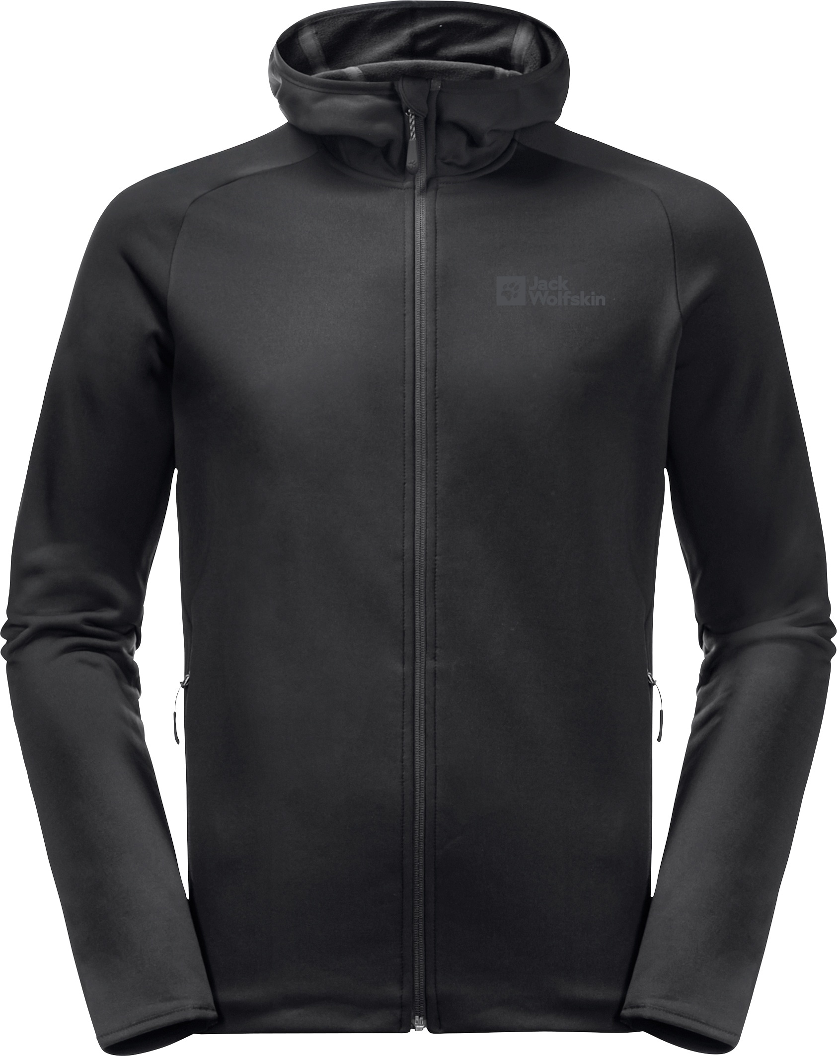 Jack Wolfskin Fleecejacke »BAISELBERG HOODED FZ M«, mit Kapuze