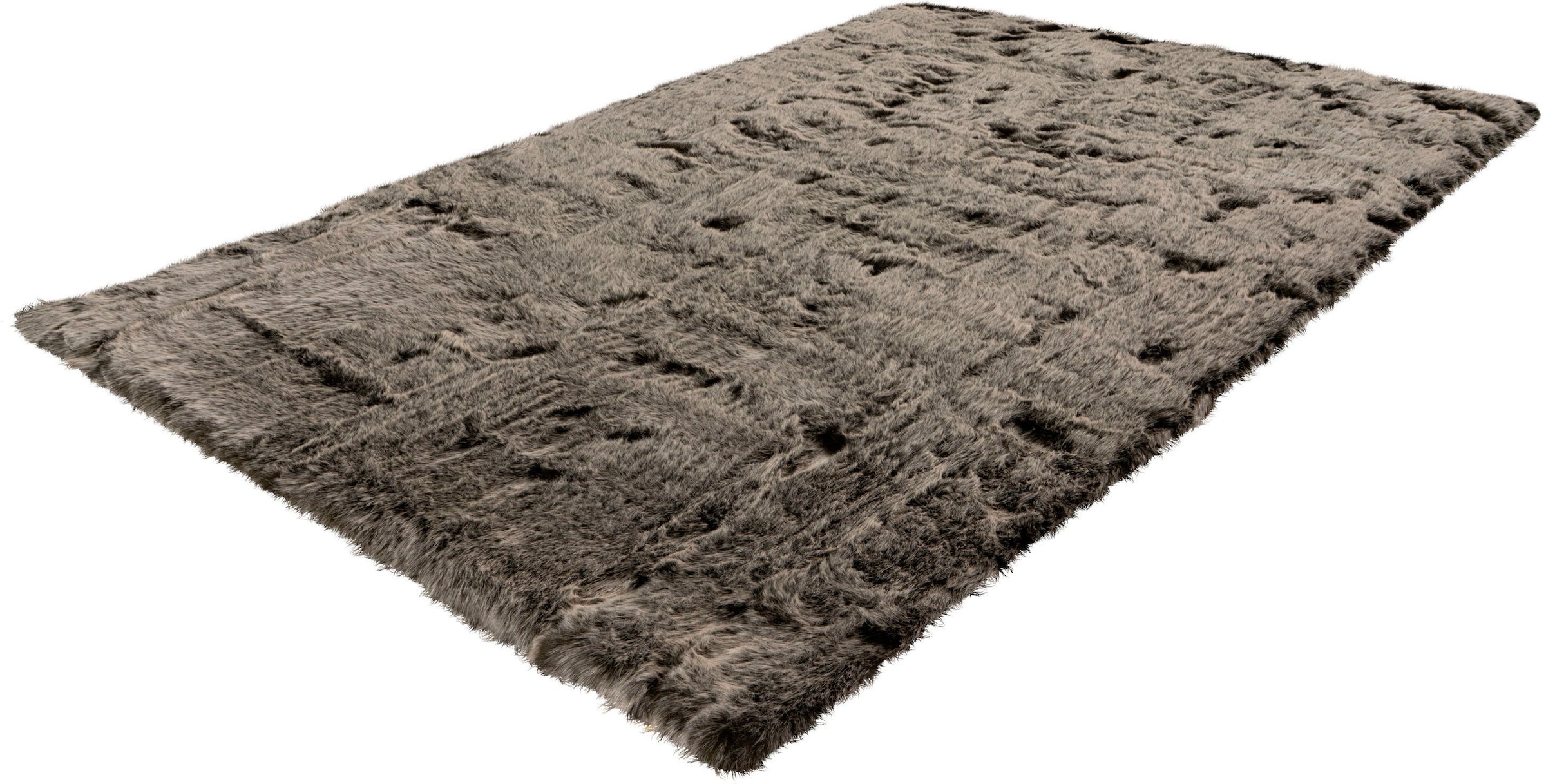 my home Hochflor-Teppich »Aysu«, rechteckig, 52 mm Höhe, einfarbiger Teppich, besonders weich und kuschelig