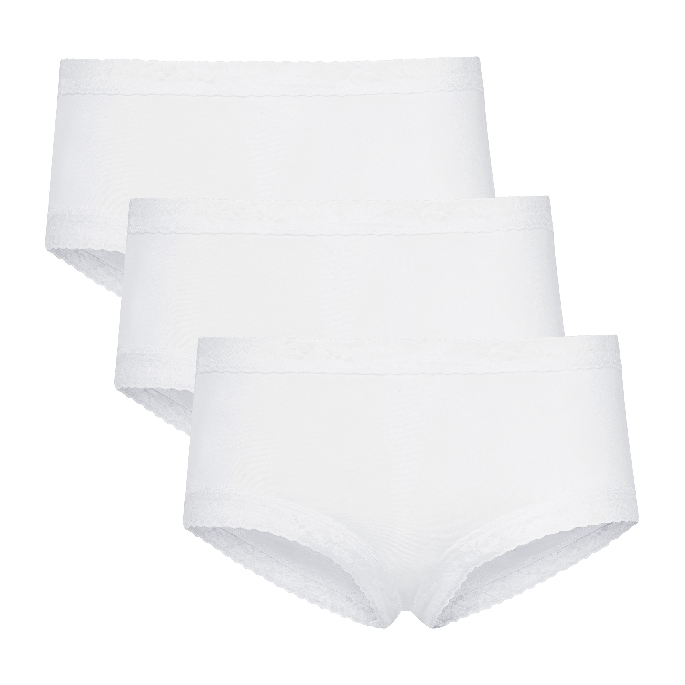 Jockey Slip "Soft Stretch Lace" 3er Pack, florales Muster, dehnbare Spitze günstig online kaufen