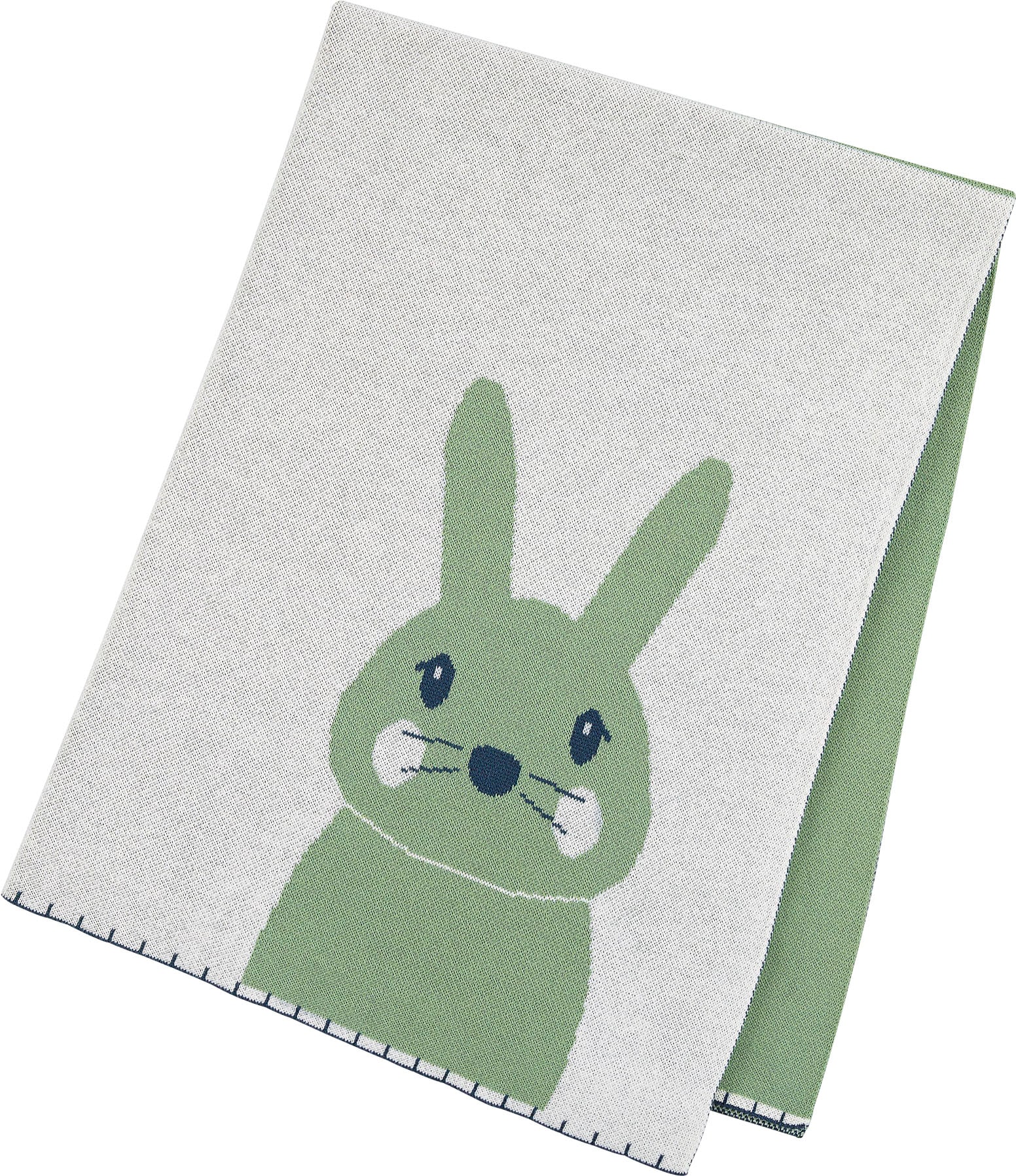 Sterntaler® Babydecke »Kinni«, mit Hase, Kuscheldecke