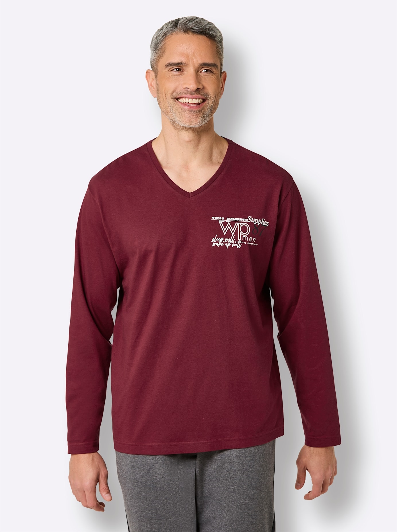 wäschepur Pyjamaoberteil »Schlafanzug-Shirt« 1
