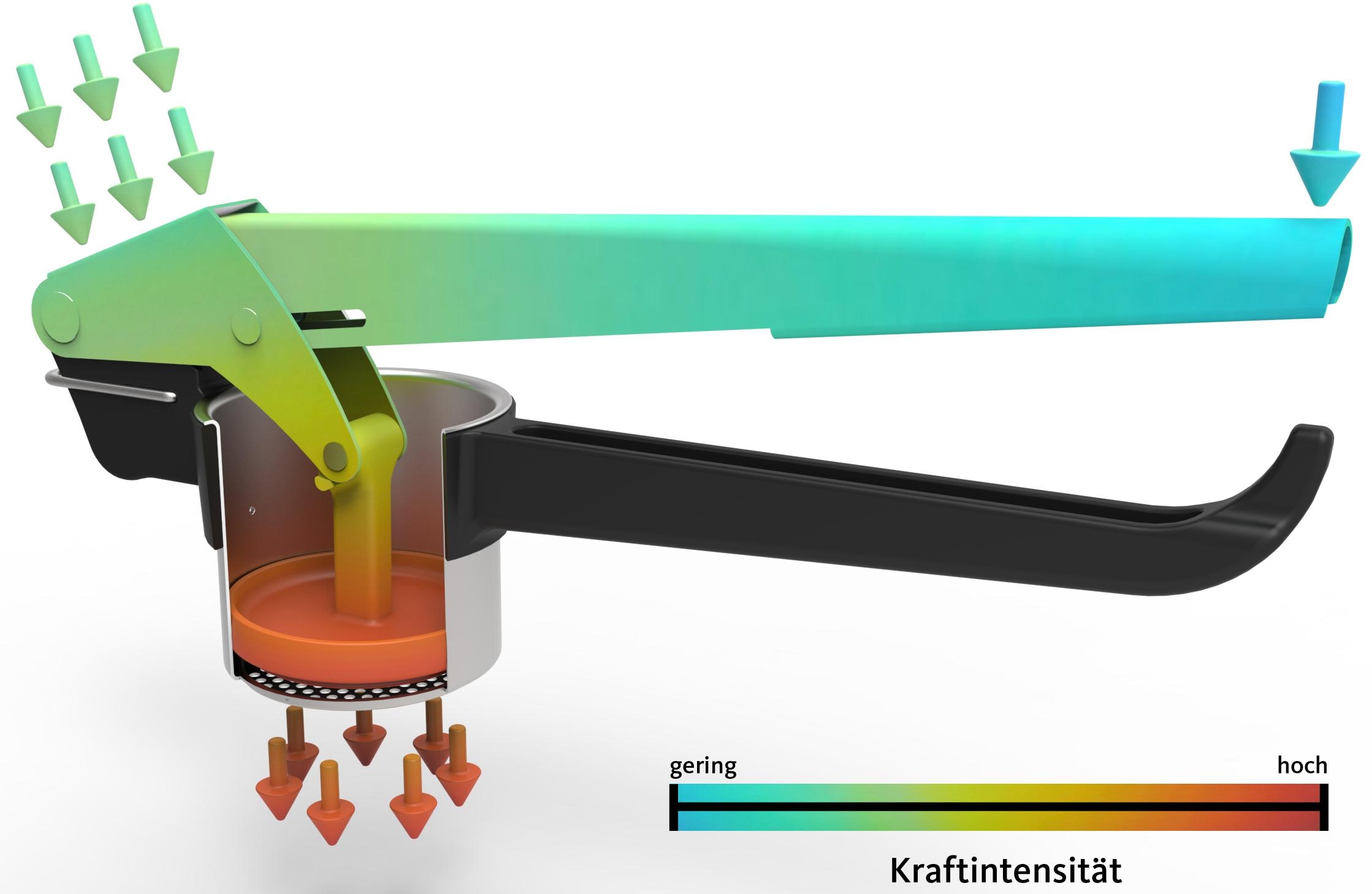 GEFU Kartoffelpresse »FORCE ONE«