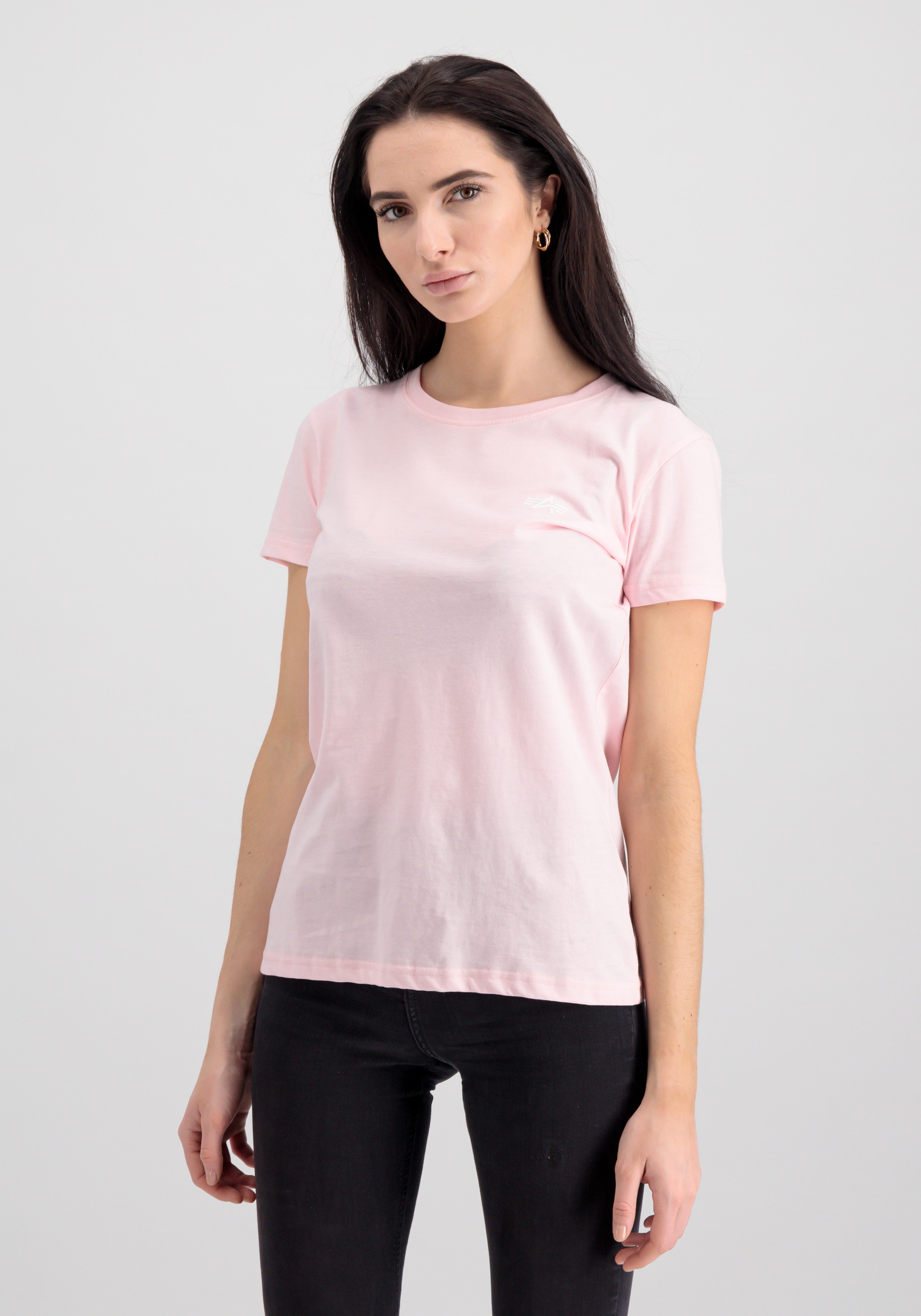 Alpha Industries T-Shirt »Alpha Industries Women - T-Shirts Basic T Small Logo Women«