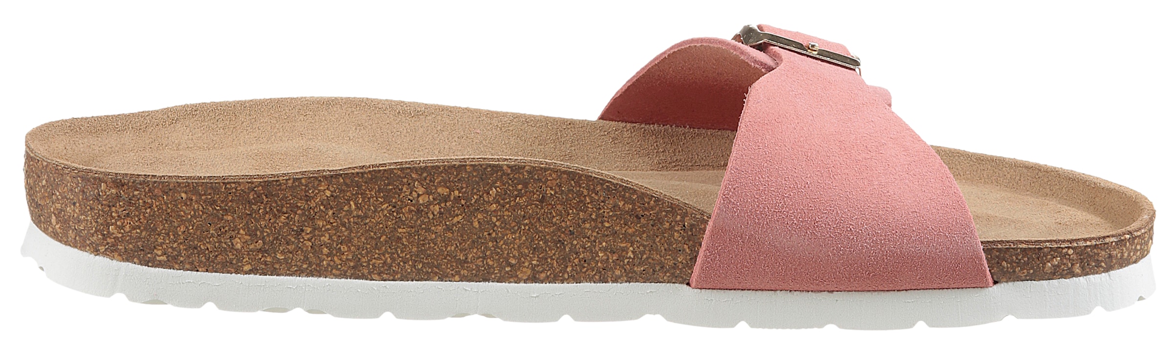 Rohde Pantolette, Keilabsatz, Sommerschuh, Schlappen mit vorgeformtem Softfußbett