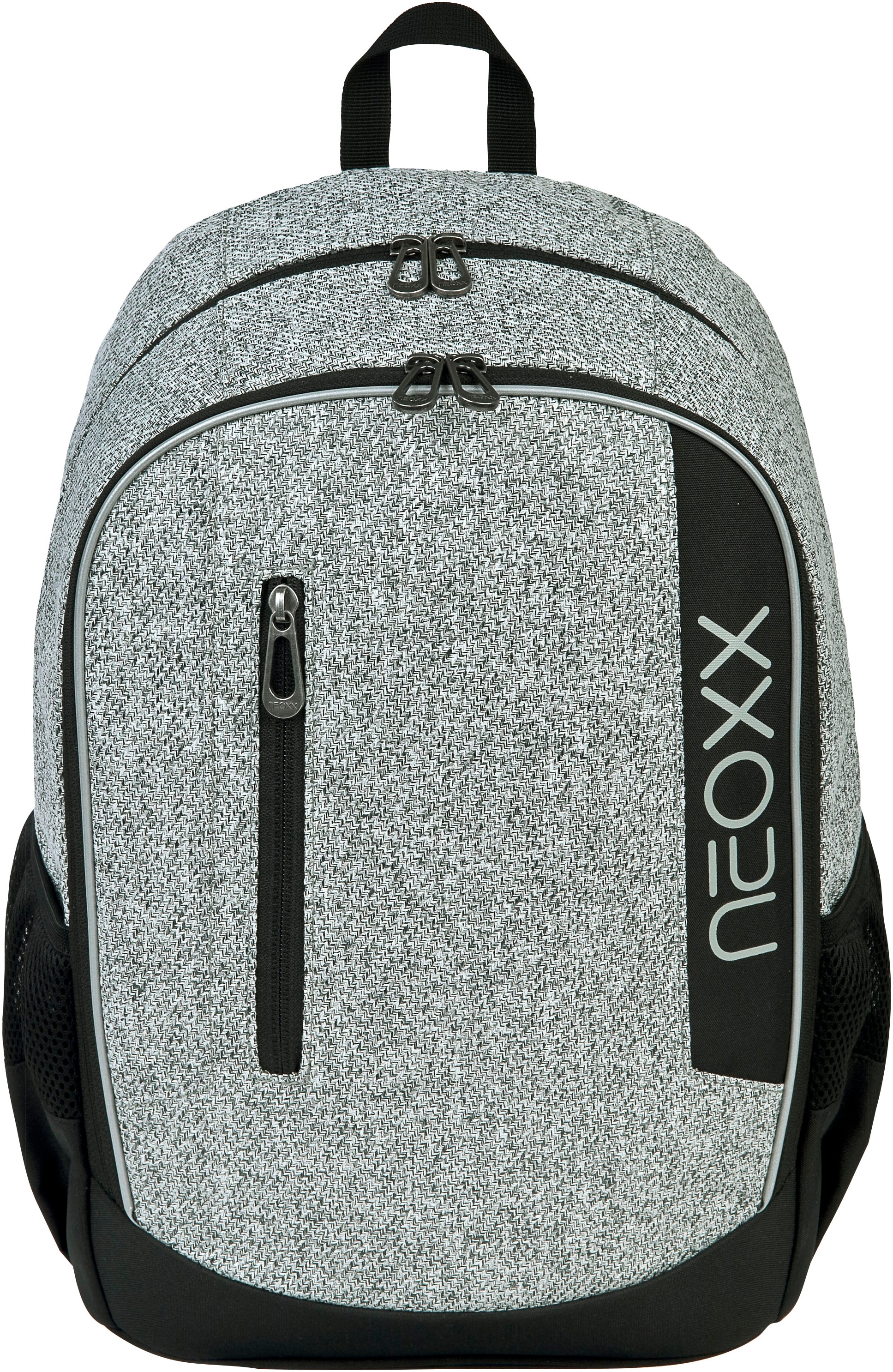 neoxx Schulrucksack "Flow, Wool the World", teilweise aus recyceltem Material