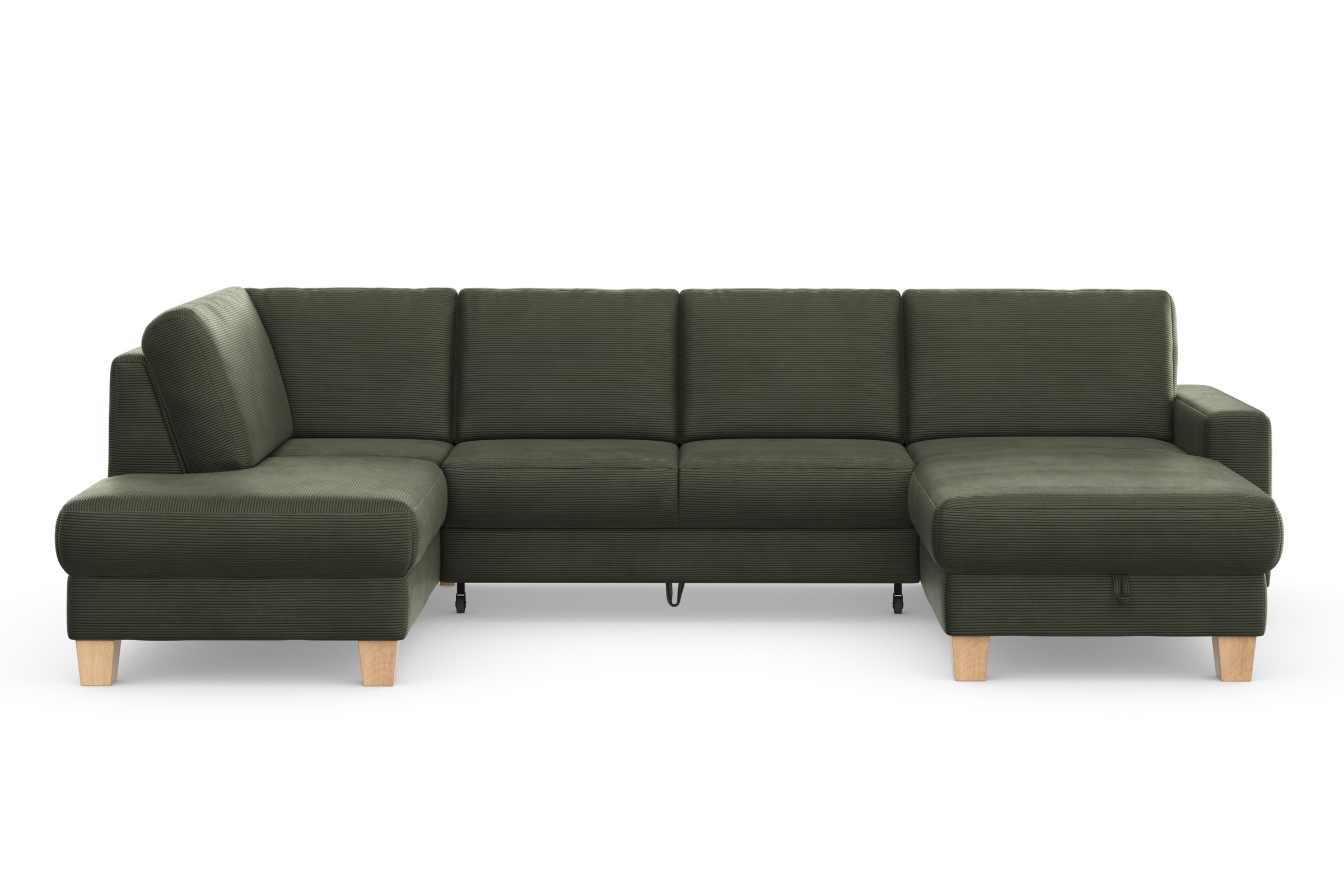 Home affaire Wohnlandschaft "Summer U-Form" mit oder ohne Bettfunktion und günstig online kaufen