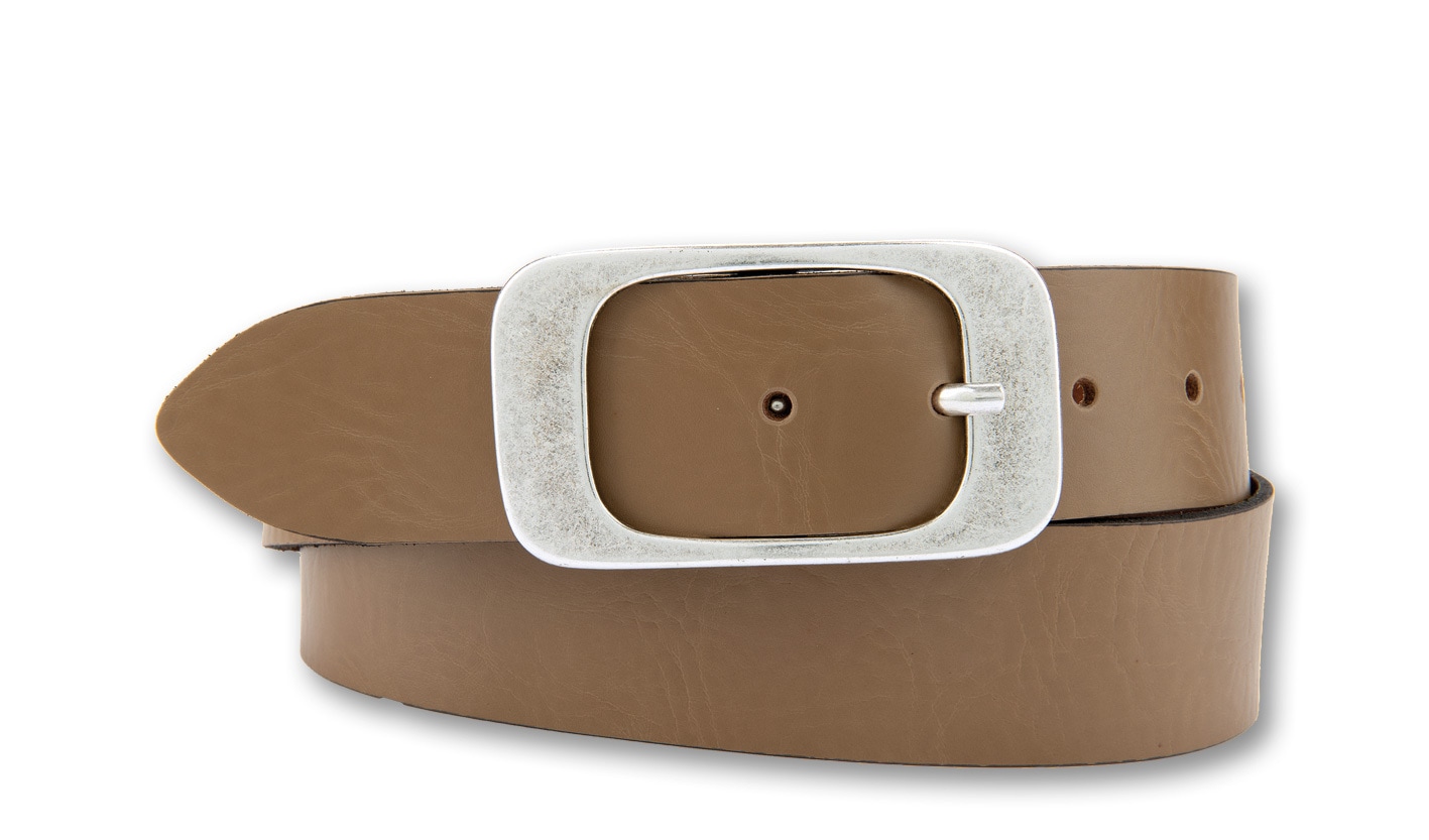 BERND GÖTZ Ledergürtel »Ledergürtel mit aparter, großflächiger Designschließe«