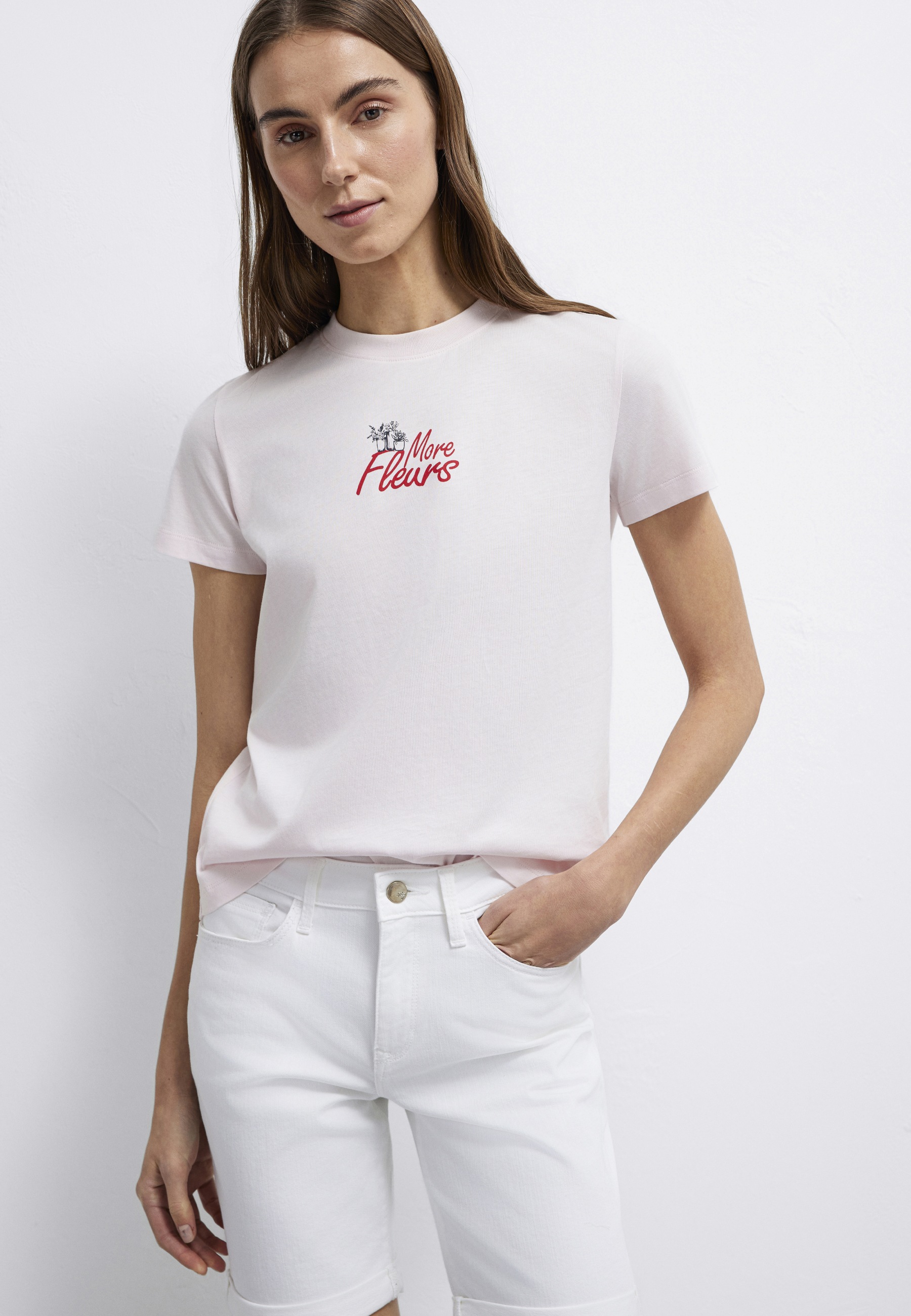 Thumbnail - Mavi T-Shirt "FLOWER PRINTED TSHIRT" T-Shirt Oversize