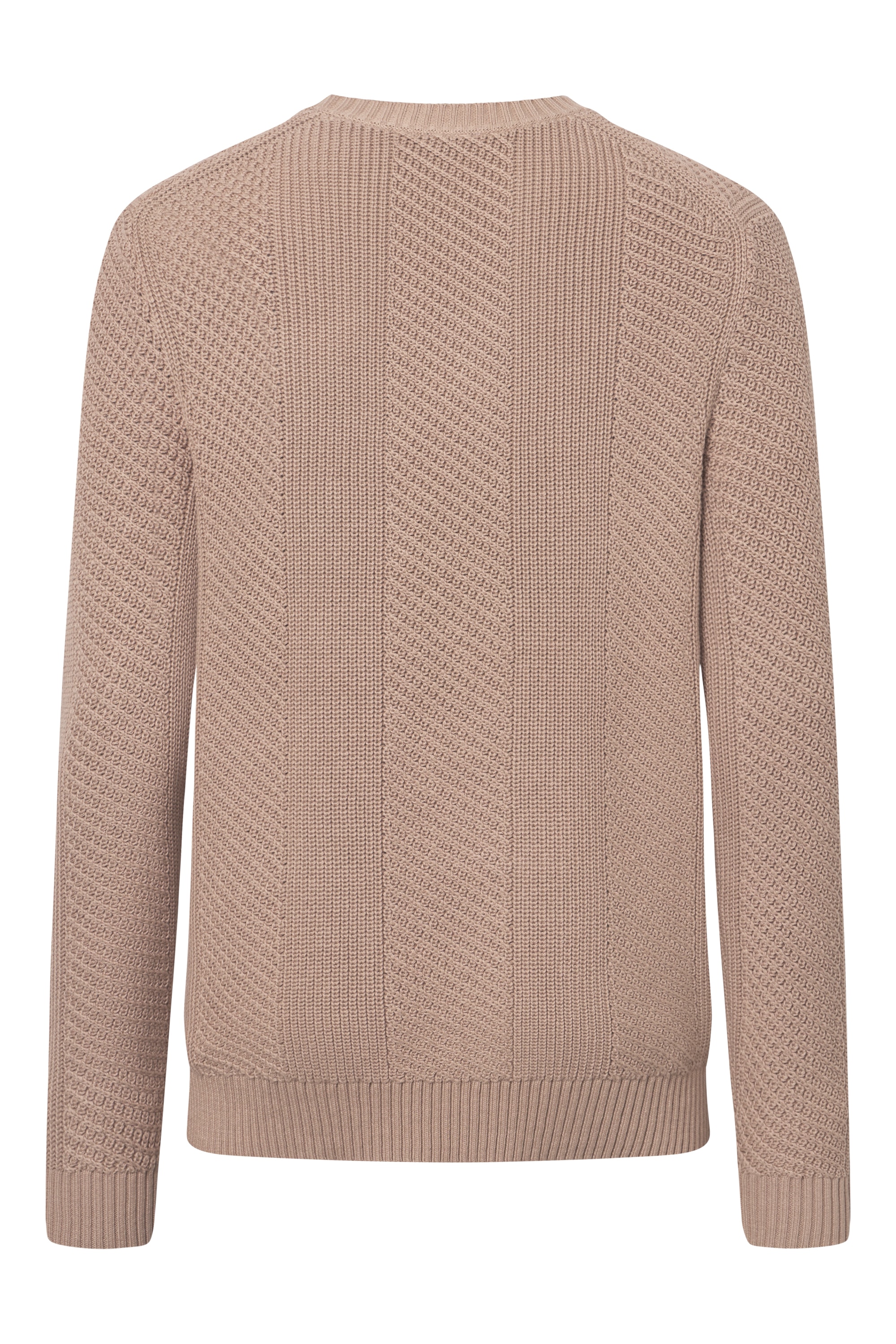 Joop Jeans Rundhalspullover »Silor«, Elastischer Bund am Rumpf und Ärmel, weiche Haptik