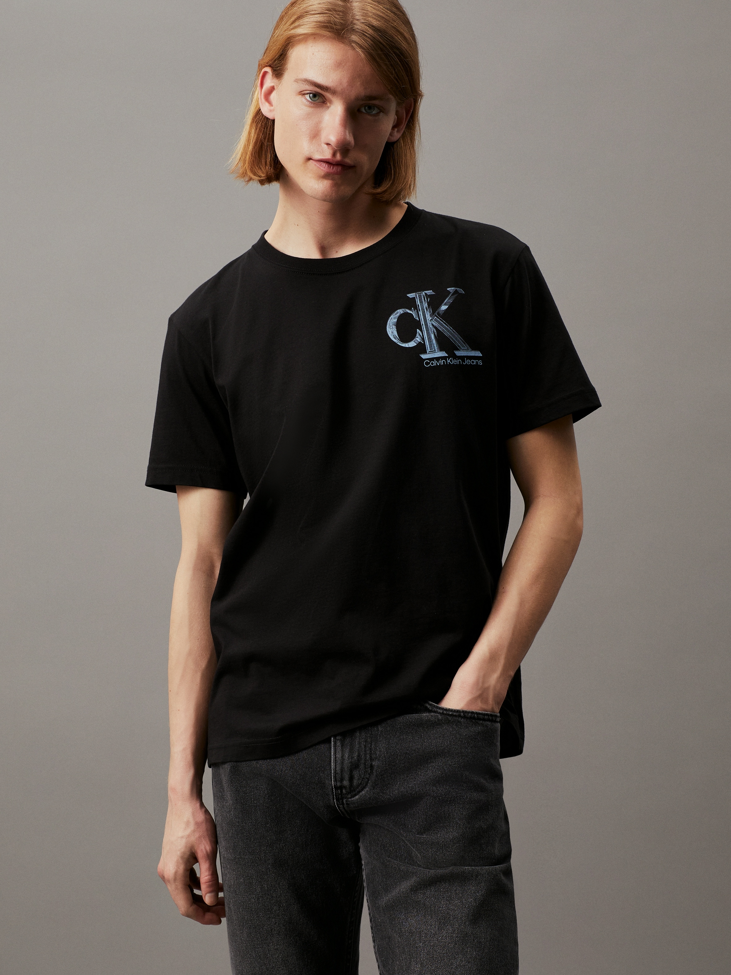 Calvin Klein Jeans T-Shirt "META MONOGRAM TEE", mit Logodruck günstig online kaufen