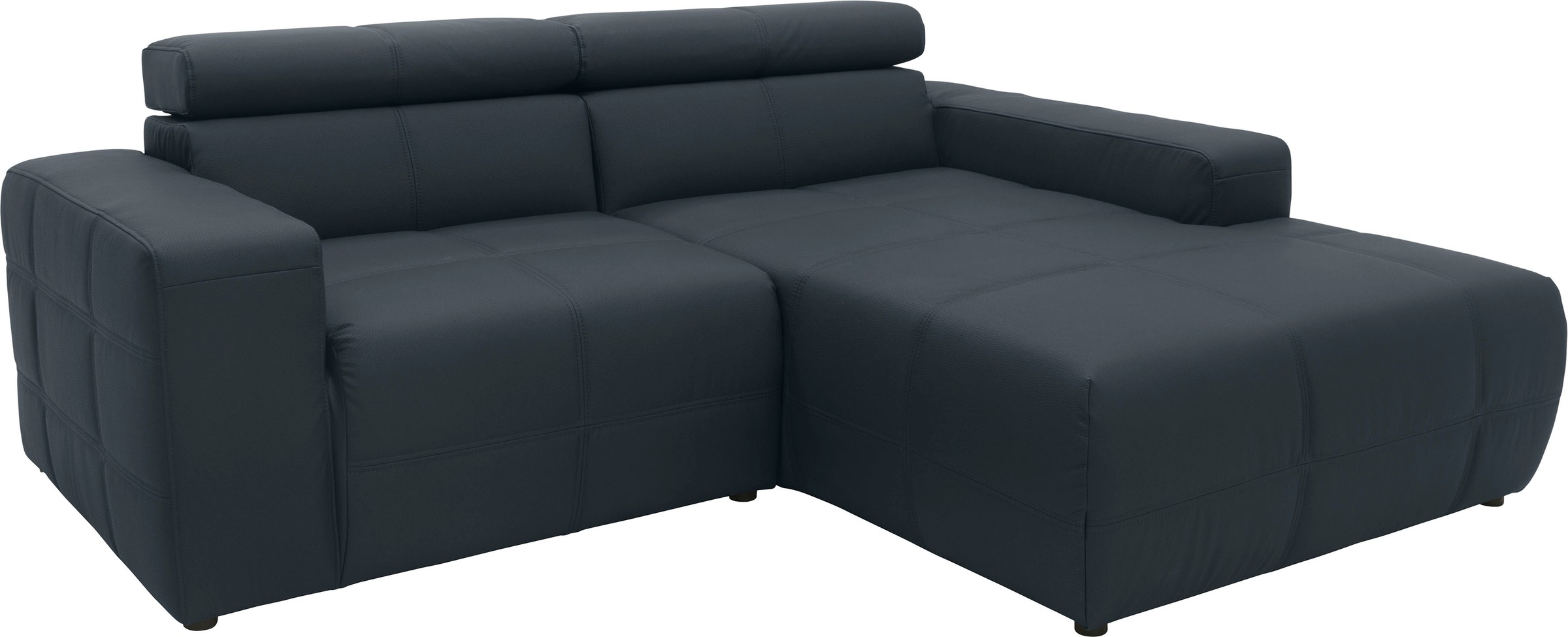 DOMO collection Ecksofa "Brandon, inkl. Kopfteilverstellung, B/T/H: 214/100 günstig online kaufen