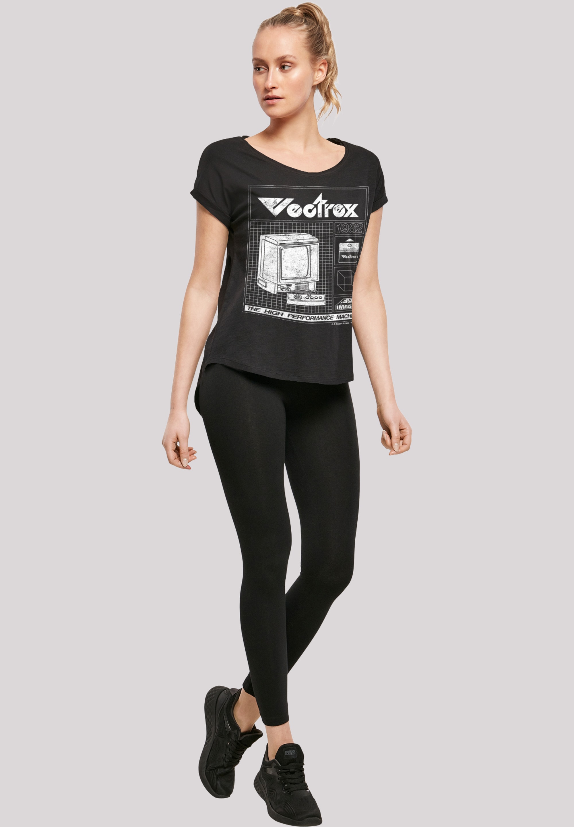 F4NT4STIC T-Shirt »Retro Gaming Vectrex 1982«, Print