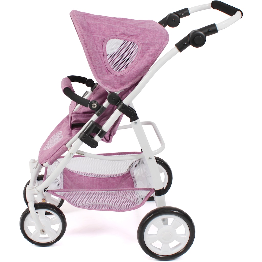 CHIC2000 Kombi-Puppenwagen »Emotion All In 3in1, Jeans Pink«
