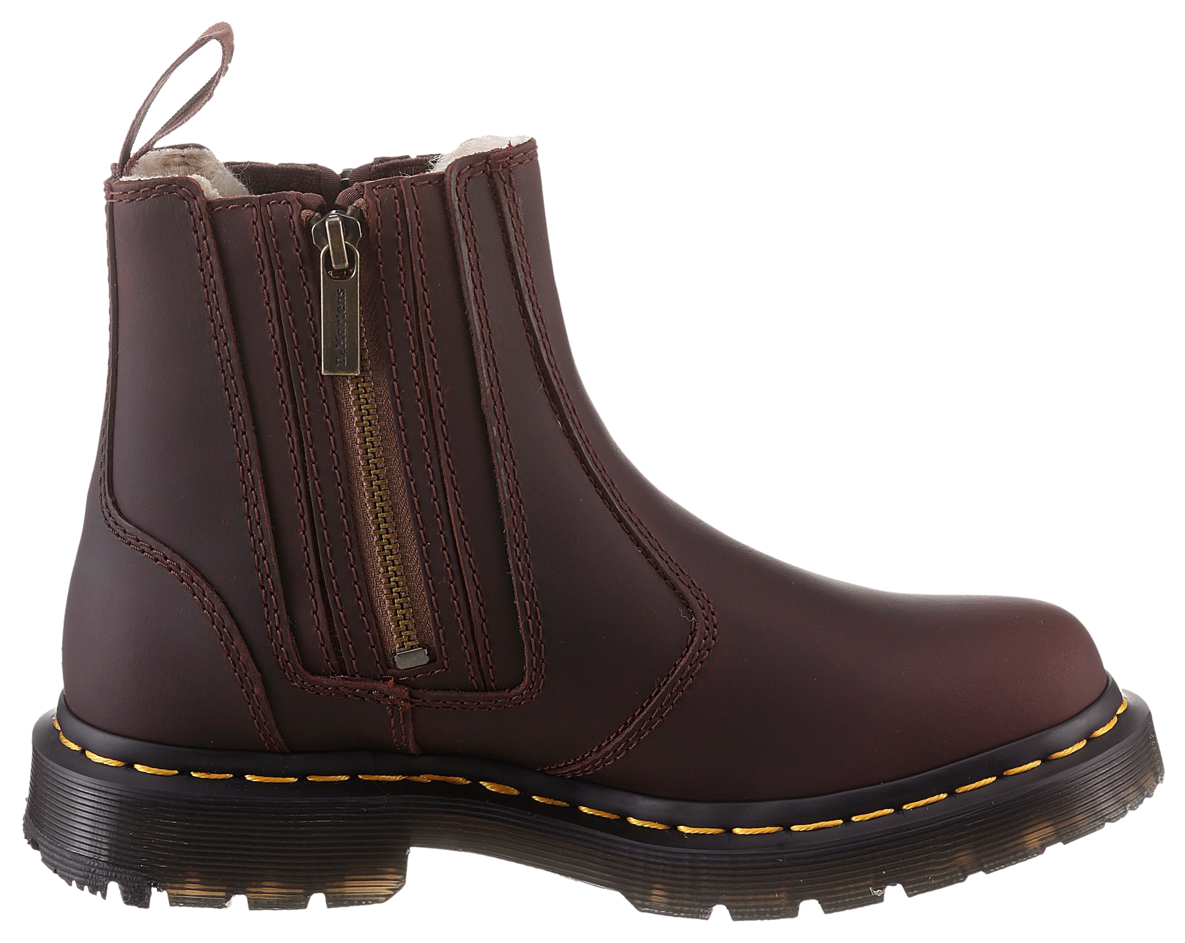 DR. MARTENS Chelseaboots »2976 Alyson«, Chunky Boots, Plateau Schuh, Boots mit Blockabsatz