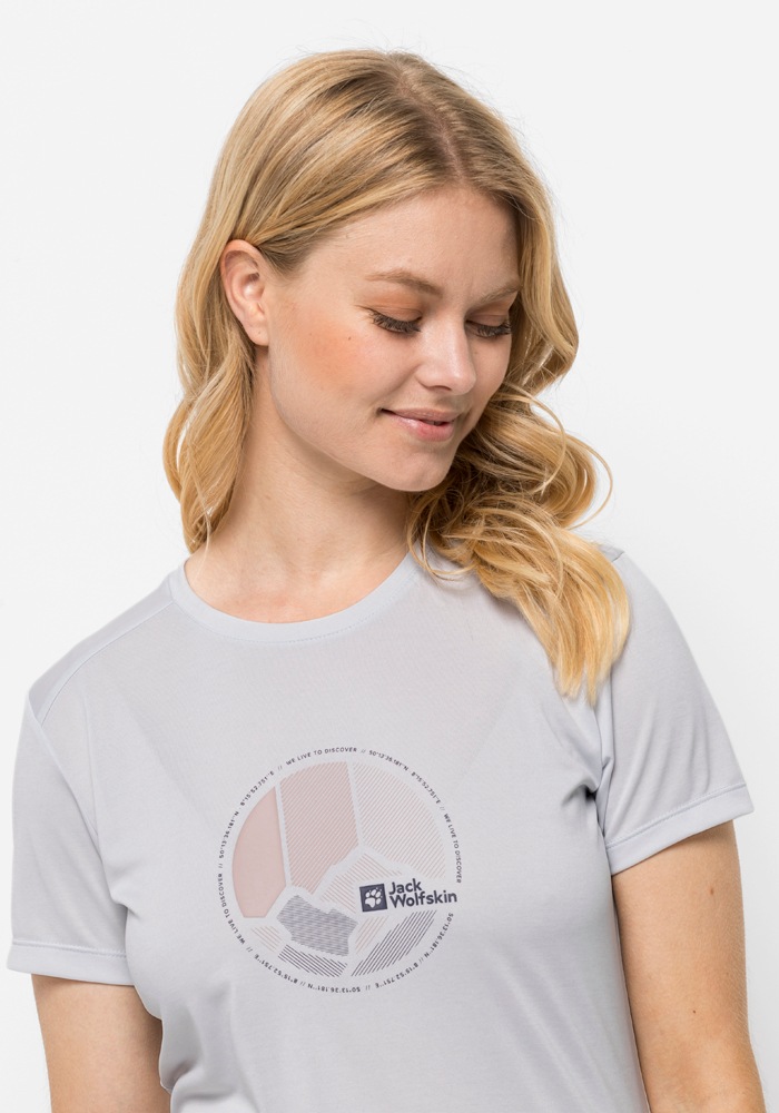 Jack Wolfskin T-Shirt »CROSSTRAIL GRAPHIC T W«