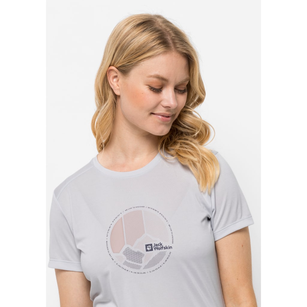 Jack Wolfskin T-Shirt »CROSSTRAIL GRAPHIC T W«