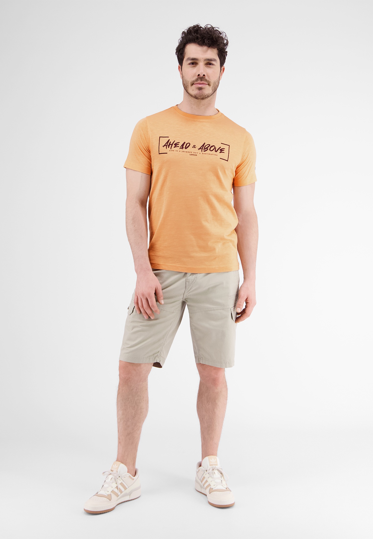 LERROS T-Shirt »T-Shirt *Ahead & Above*«