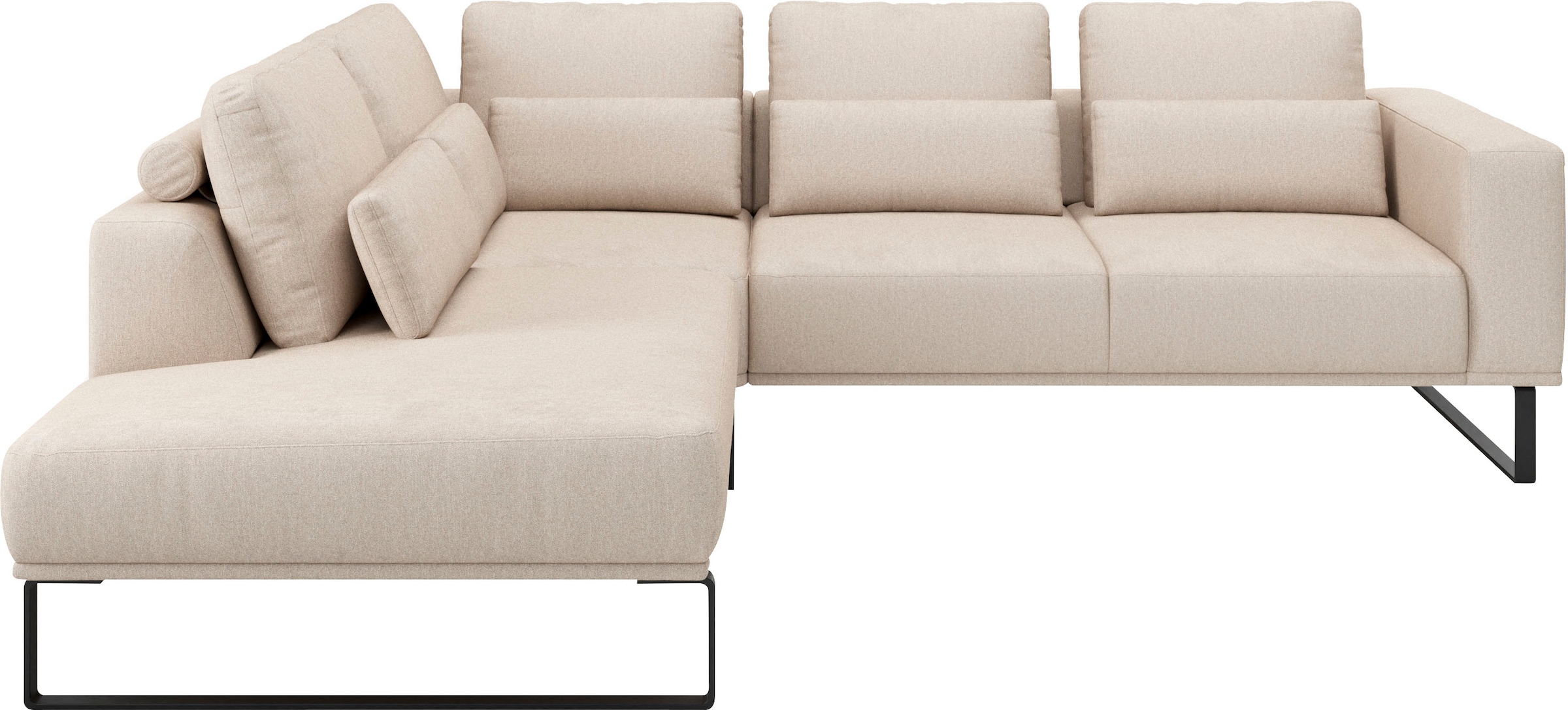 Musterring Ecksofa "JUSTB PM100, stilvoller Lounge-Komfort von Musterring" Kollektion Bettina Zimmermann, optionaler Sitzvorzug & Fuß-Auswahl