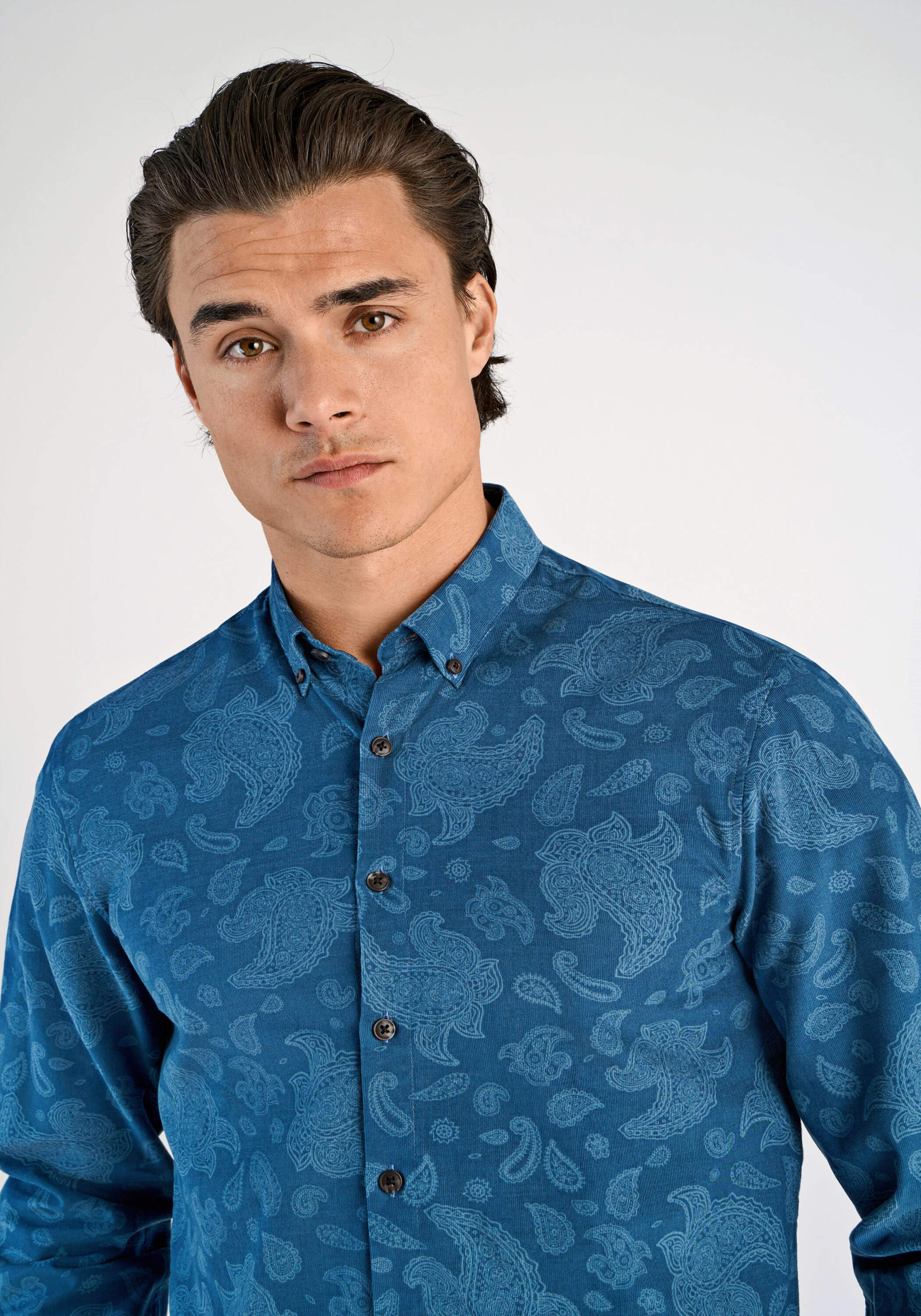 Thumbnail - LINDBERGH Langarmhemd "Lindbergh Cordhemd"