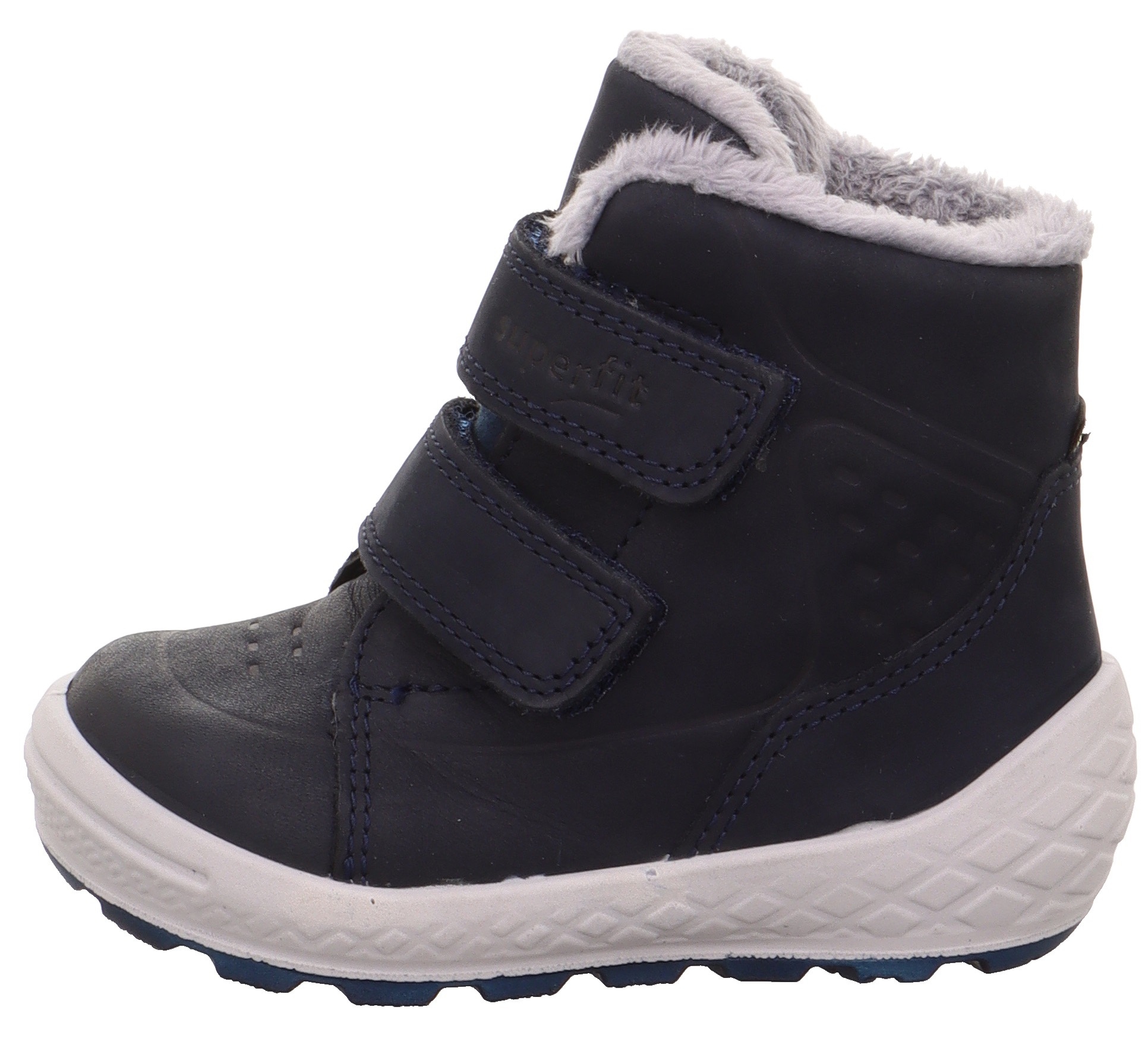 Superfit Klettstiefel »GROOVY 2.0 WMS: mittel«, Snowboots, Winterstiefel, Babystiefel mit Schurwolle