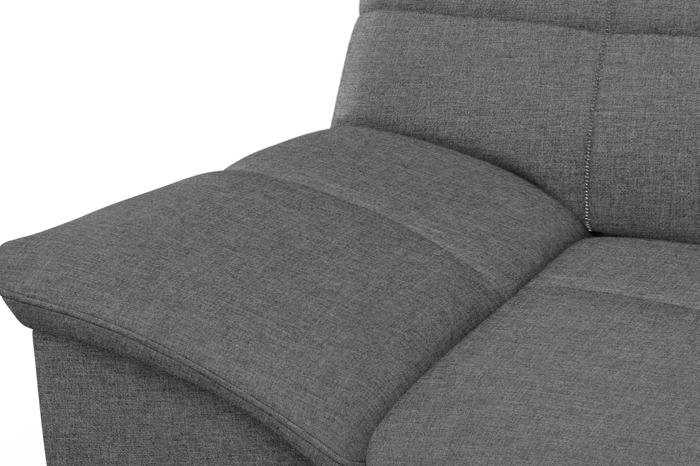 DOMO collection 3-Sitzer »Splash, moderne Steppung im Sitz und Rücken, komfortabel,«, flache Armlehnen zum Entspannen