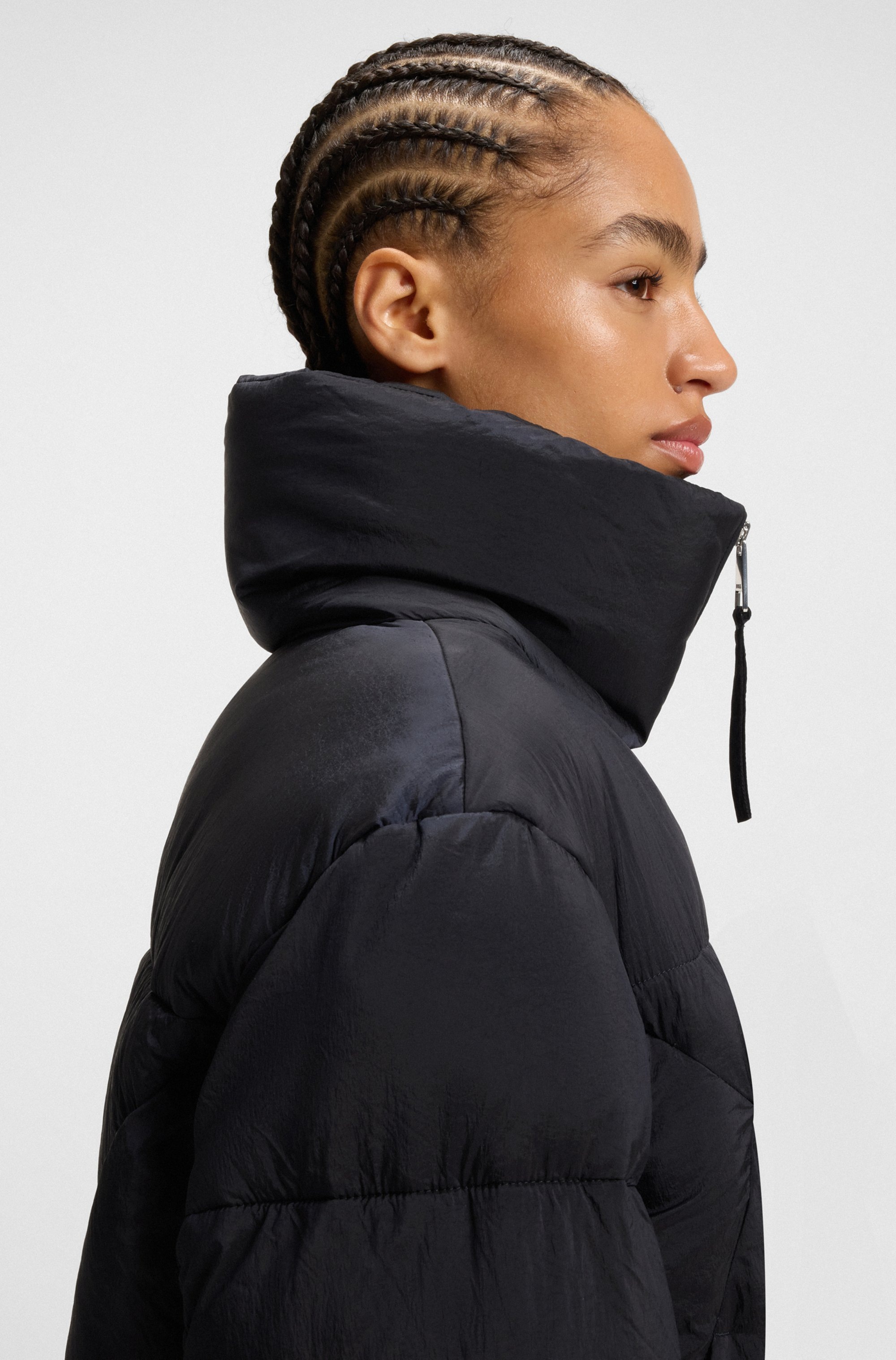 BOSS ORANGE Steppjacke "Padilena Premium Damenmode", Regular Fit mit Stehkr günstig online kaufen
