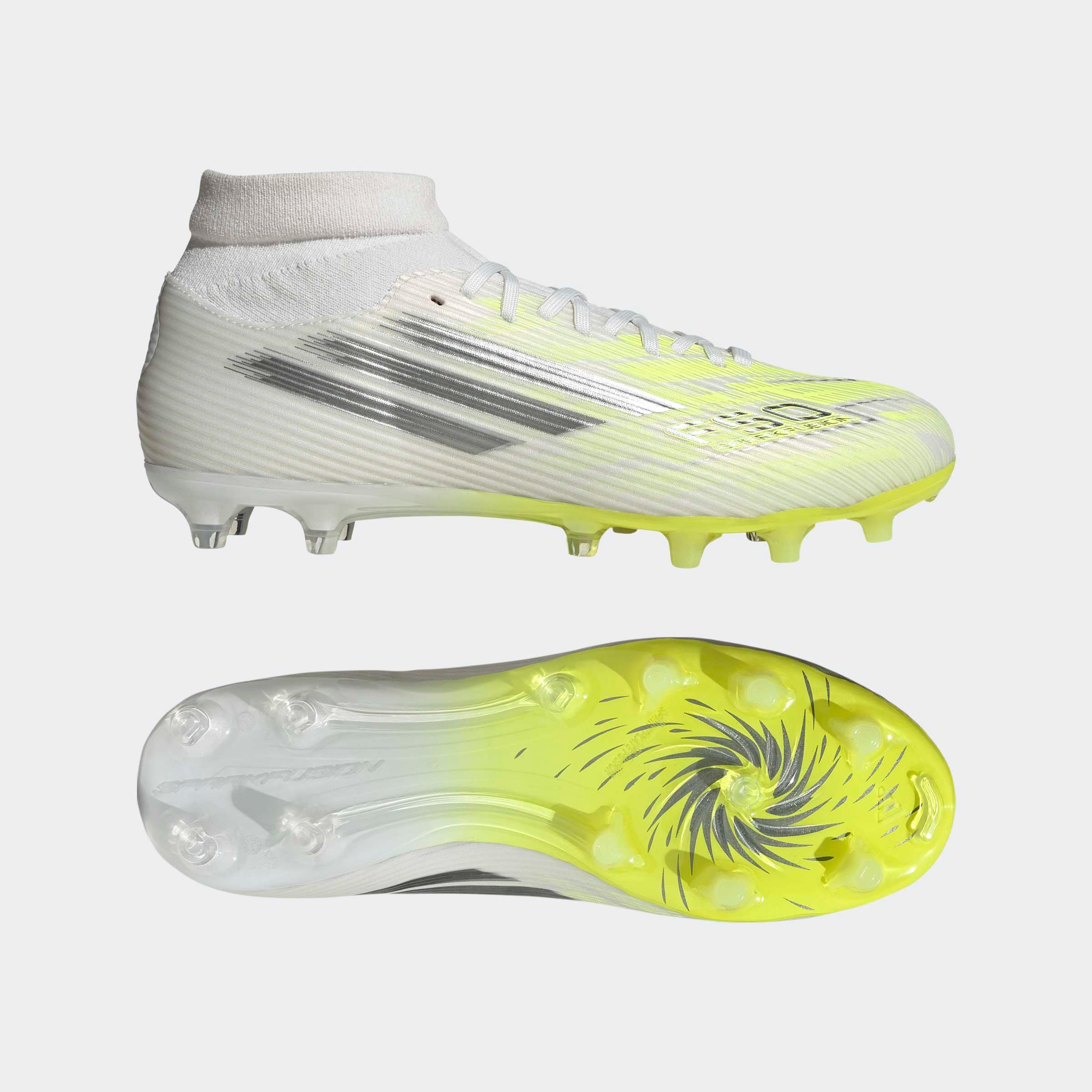 adidas Performance Fußballschuh »F50 SPARKFUSION LEAGUE MID CUT FG/AG«  für Rasen und Kunstrasenplätze geeignet