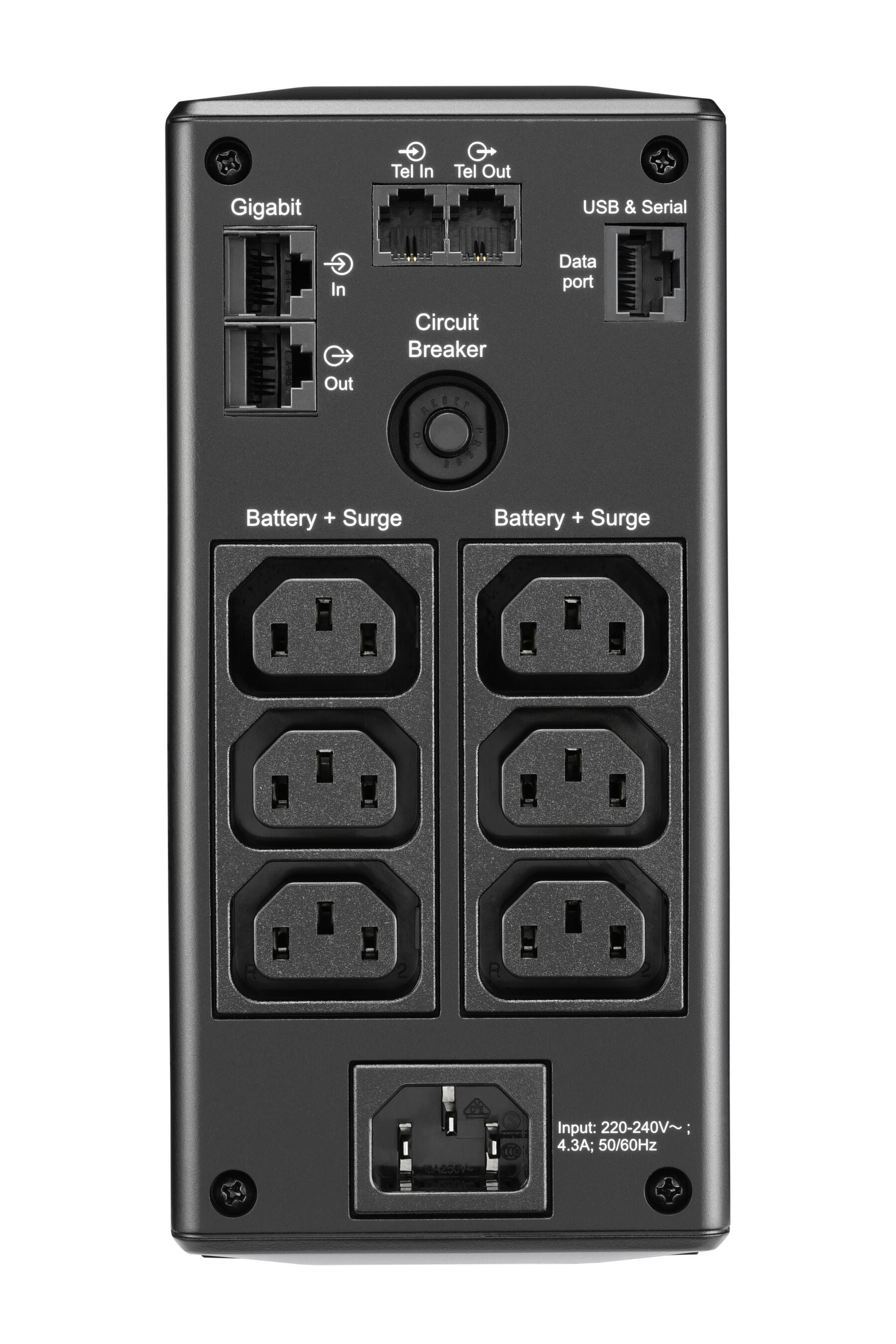 APC USV-Anlage »APC Back-UPS PRO BR650MI – USV, 6x C13 Ausgang, USB, 650VA«