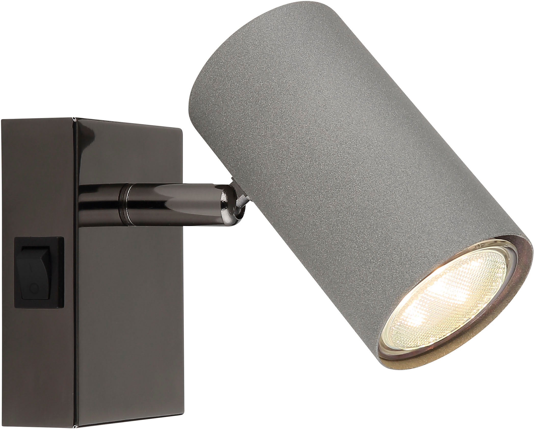 GLOBO LIGHTING LED Deckenstrahler »ROBBY«, 1 flammig, Leuchtmittel GU10 | ohne Leuchtmittel, Wippschalter BxH: 70x100mm, AL: 120mm