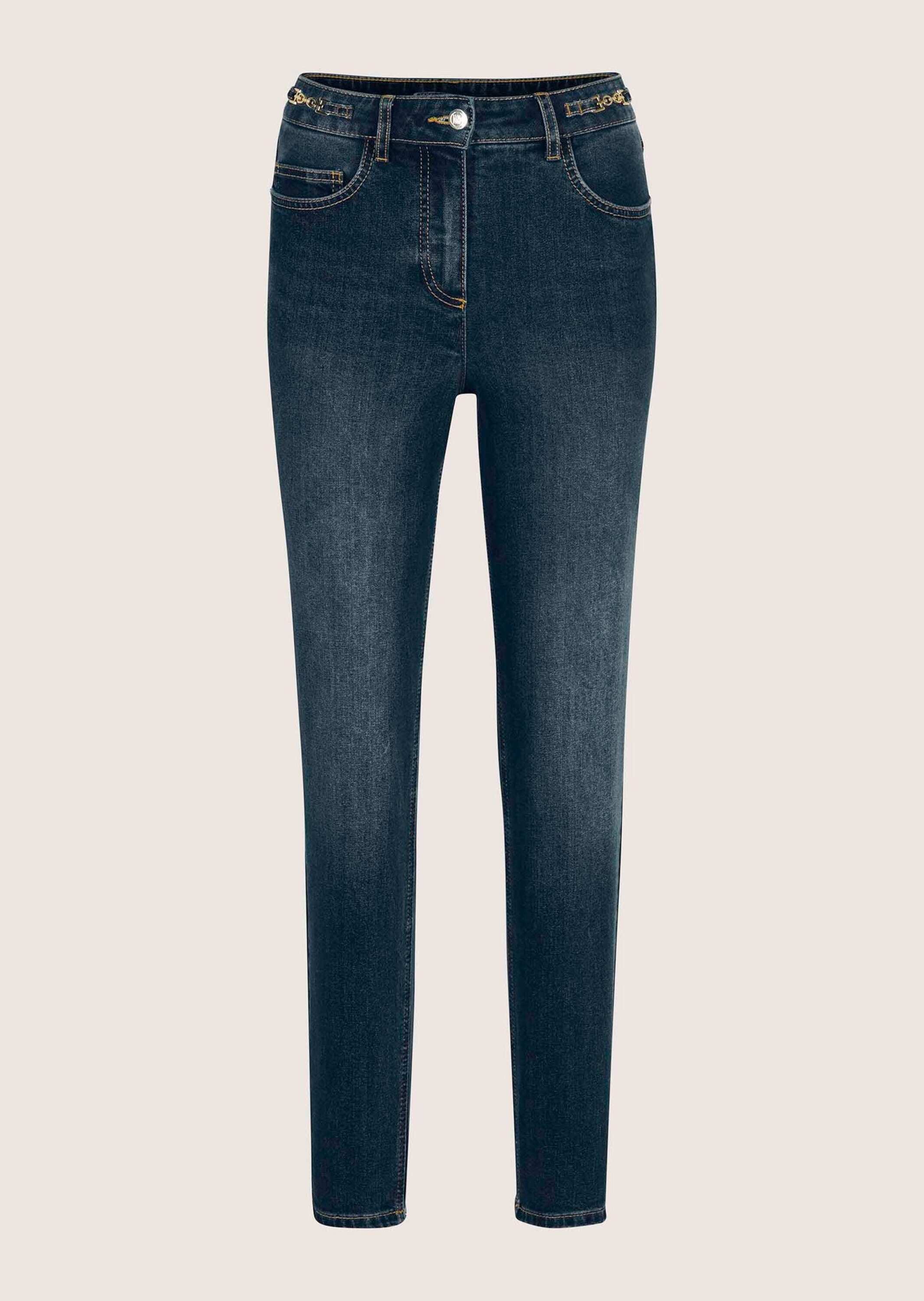 MADELEINE Regular-fit-Jeans "Jeans Lange Slim Fit Stretch-Jeans" günstig online kaufen
