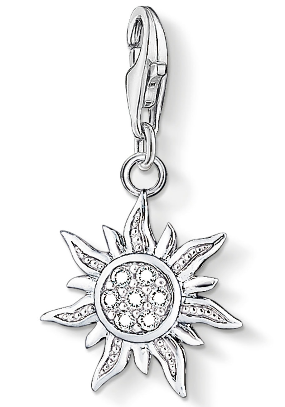 THOMAS SABO bestellen (synth.) Charm-Einhänger 1040-051-14«, Zirkonia mit BAUR »Sonne, 