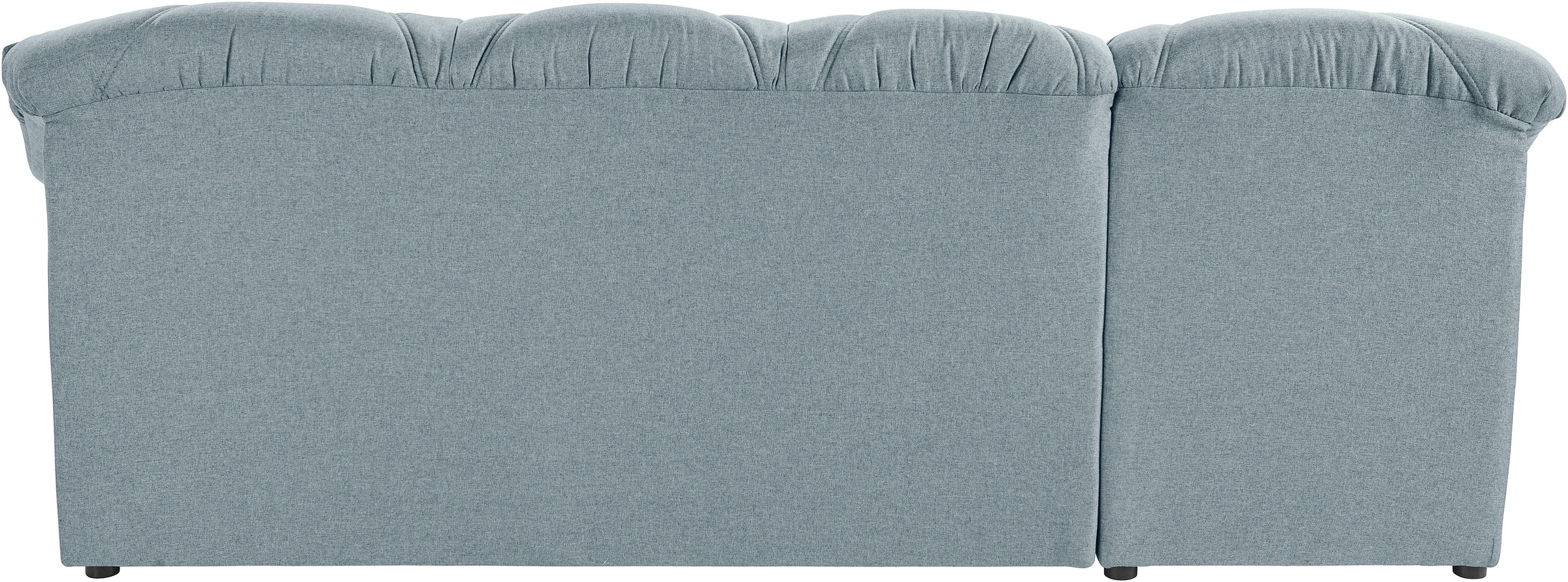 DOMO collection Ecksofa »Papenburg, zeitlose Rückensteppung, elegante Formensprache, L-Form« in großer Farbvielfalt, wahlweise mit Bettfunktion