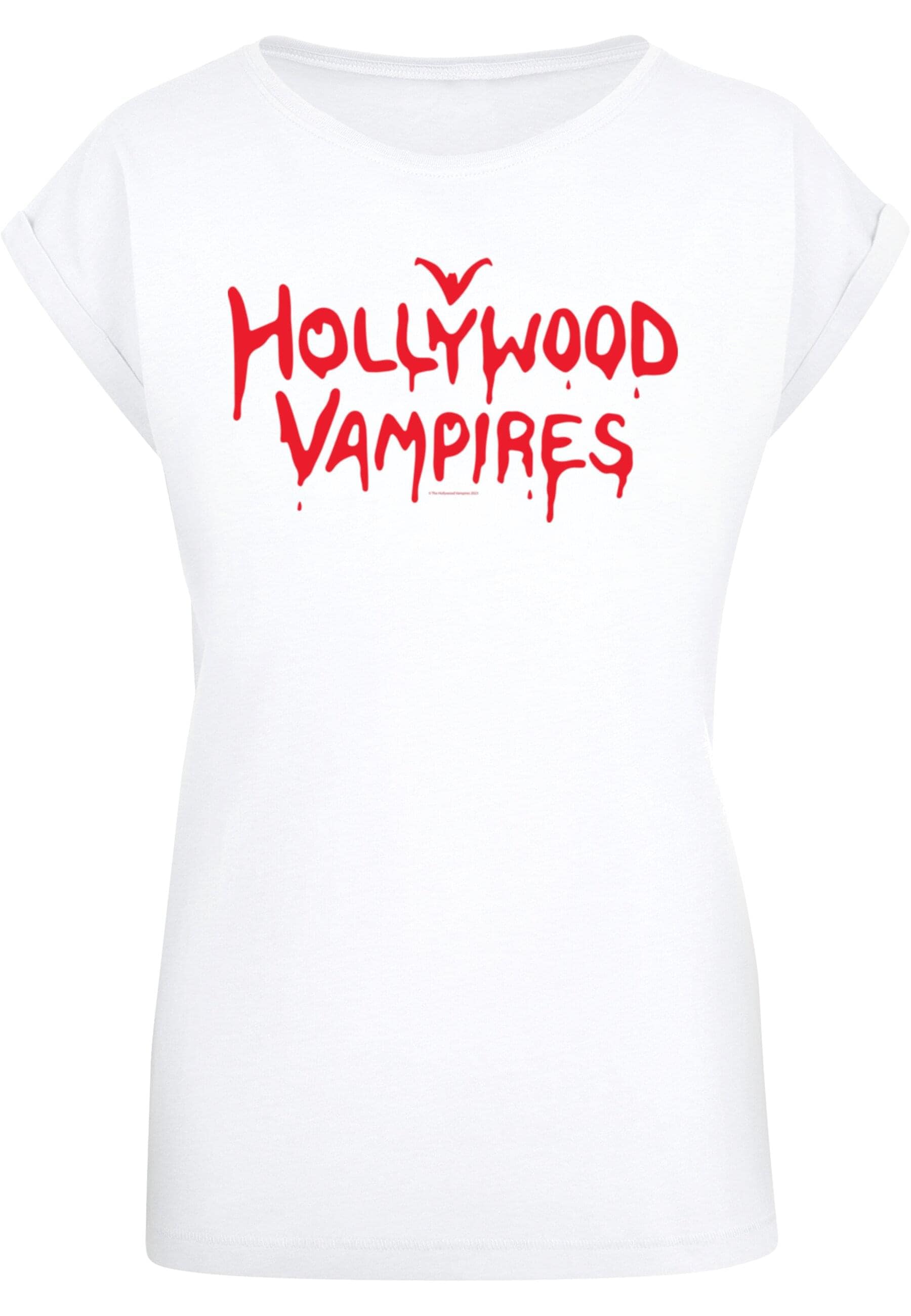 T-Shirt »Merchcode Damen Ladies Hollywood Vampires - Logo T-Shirt«