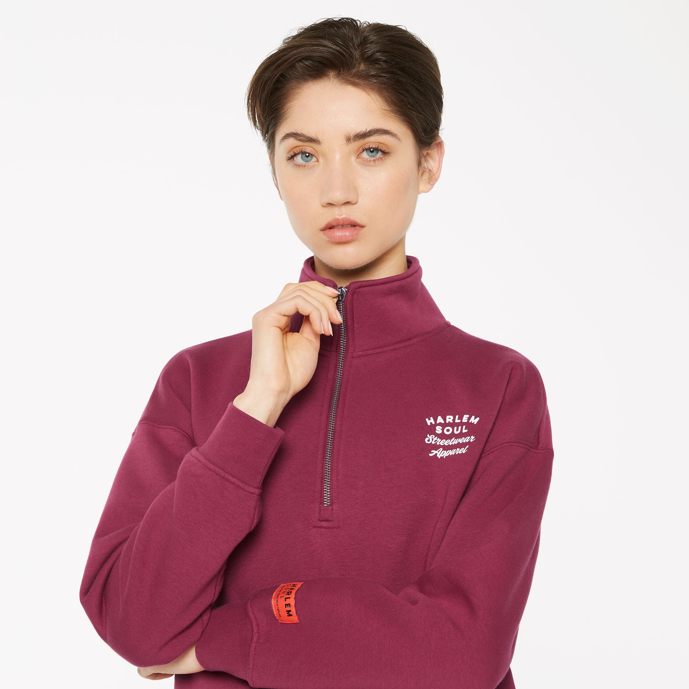 Harlem Soul Sweater, mit überschnittenen Schultern