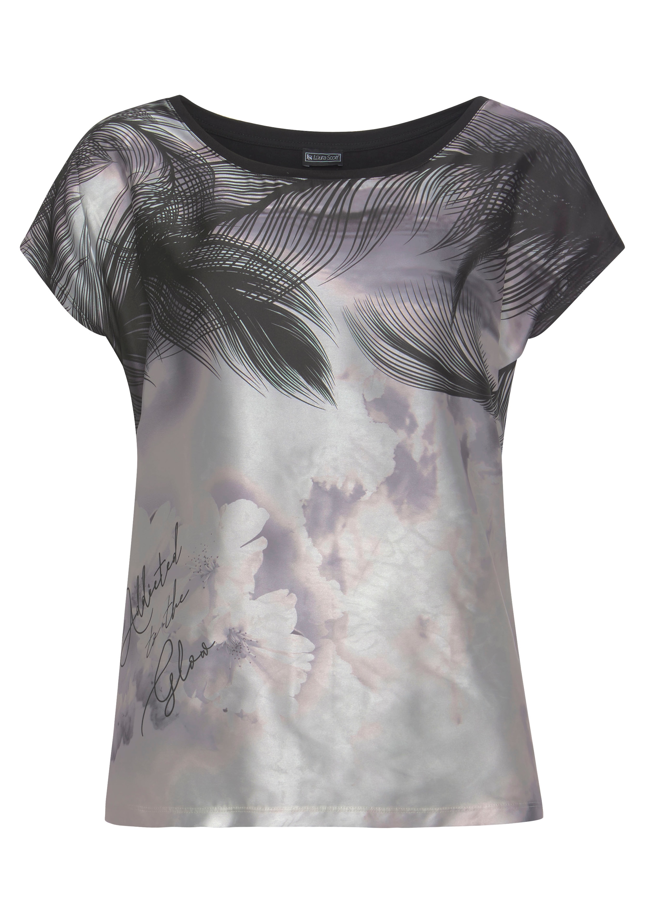 Laura Scott Materialmix für in bestellen | modischem Shirtbluse, BAUR