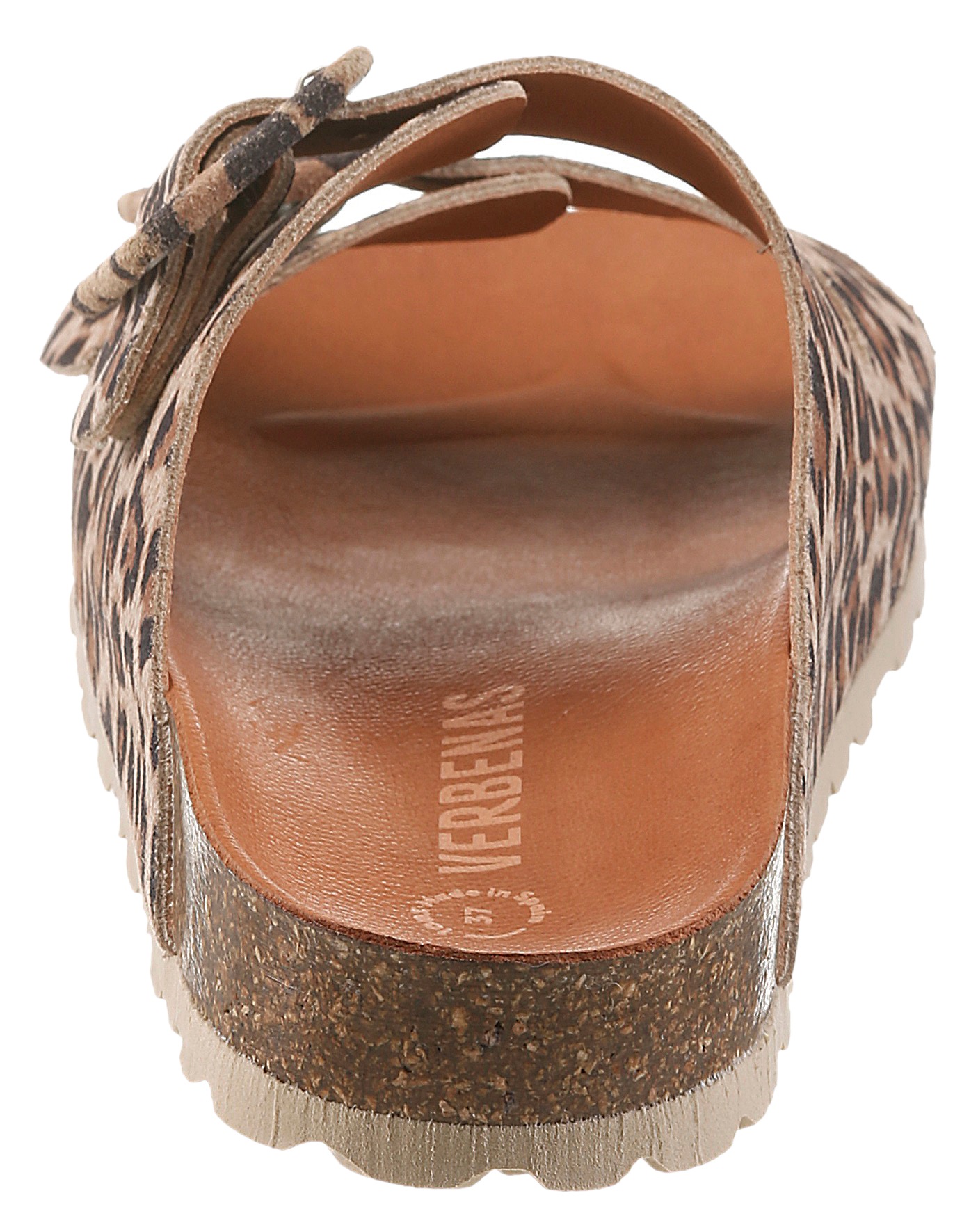 VERBENAS Pantolette "Randell Leopardo", Sommerschuh, Schlappen, Hausschuh m günstig online kaufen