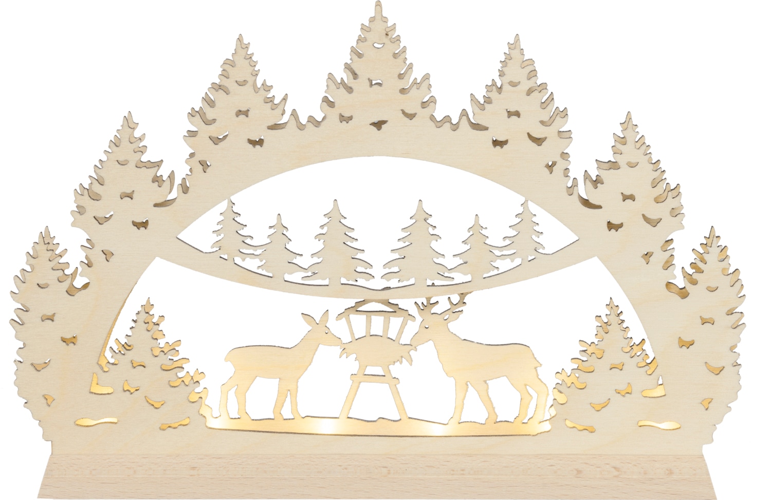 SAICO Original LED Lichterbogen "Mini-Lichterbogen, Waldmotiv" mit LED-Stri günstig online kaufen