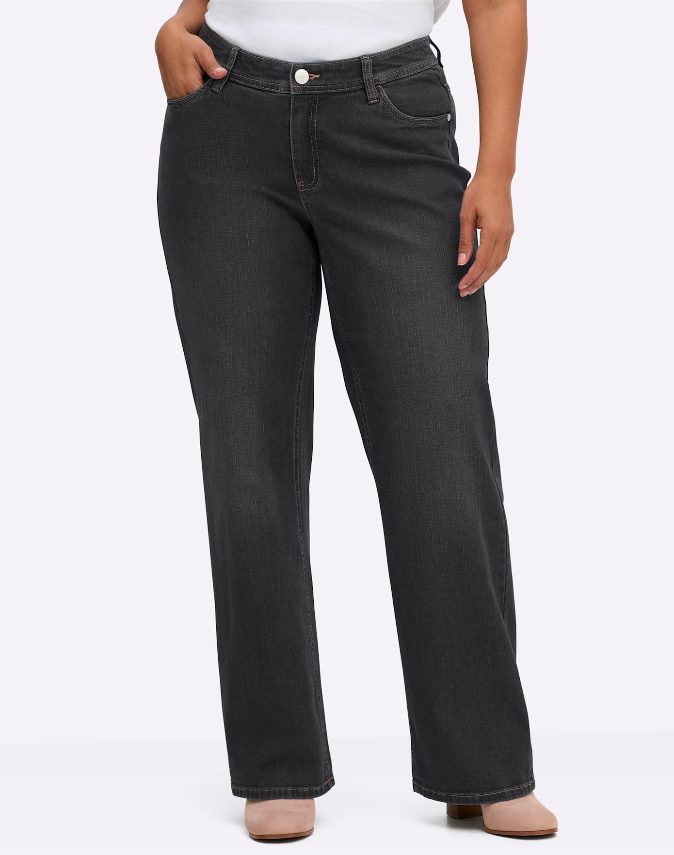 Sheego Bequeme Jeans 1 Stk. tlg. günstig online kaufen