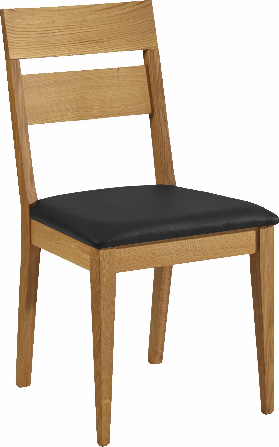 massivline&more 4-Fußstuhl "Filippa-P" (Set) 2 Stk.Gestell aus Massivholz günstig online kaufen