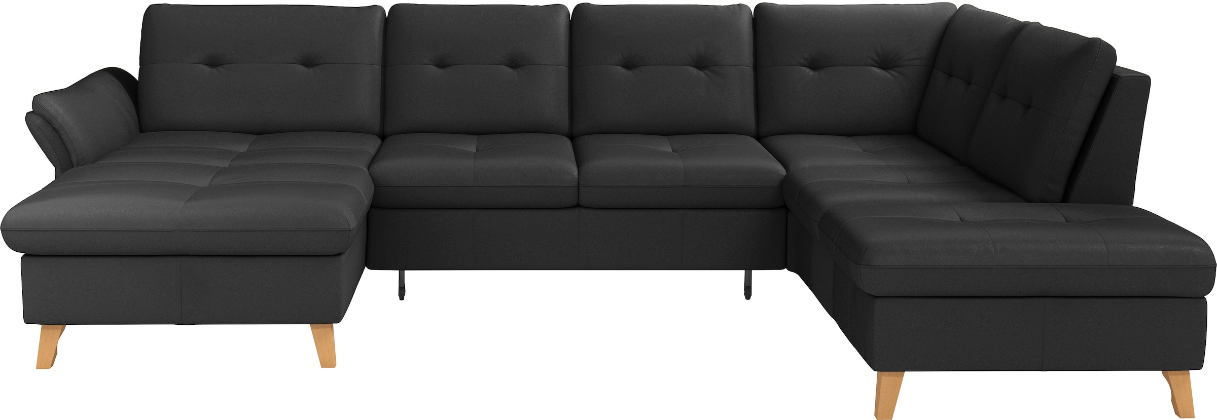 sit&more Wohnlandschaft "Göteborg" inkl. Sitztiefenverstellung, wahlweise mit Bettfunktion & Bettkasten
