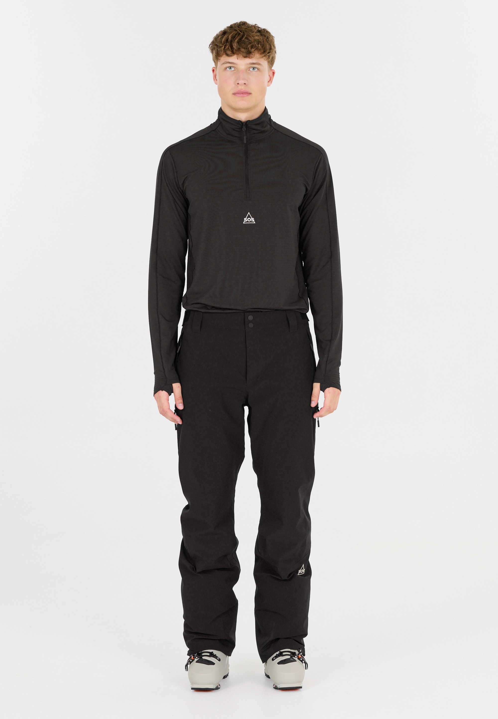 SOS Strickpullover »Timberline«, für viel Bewegungsfreiheit auf der Piste