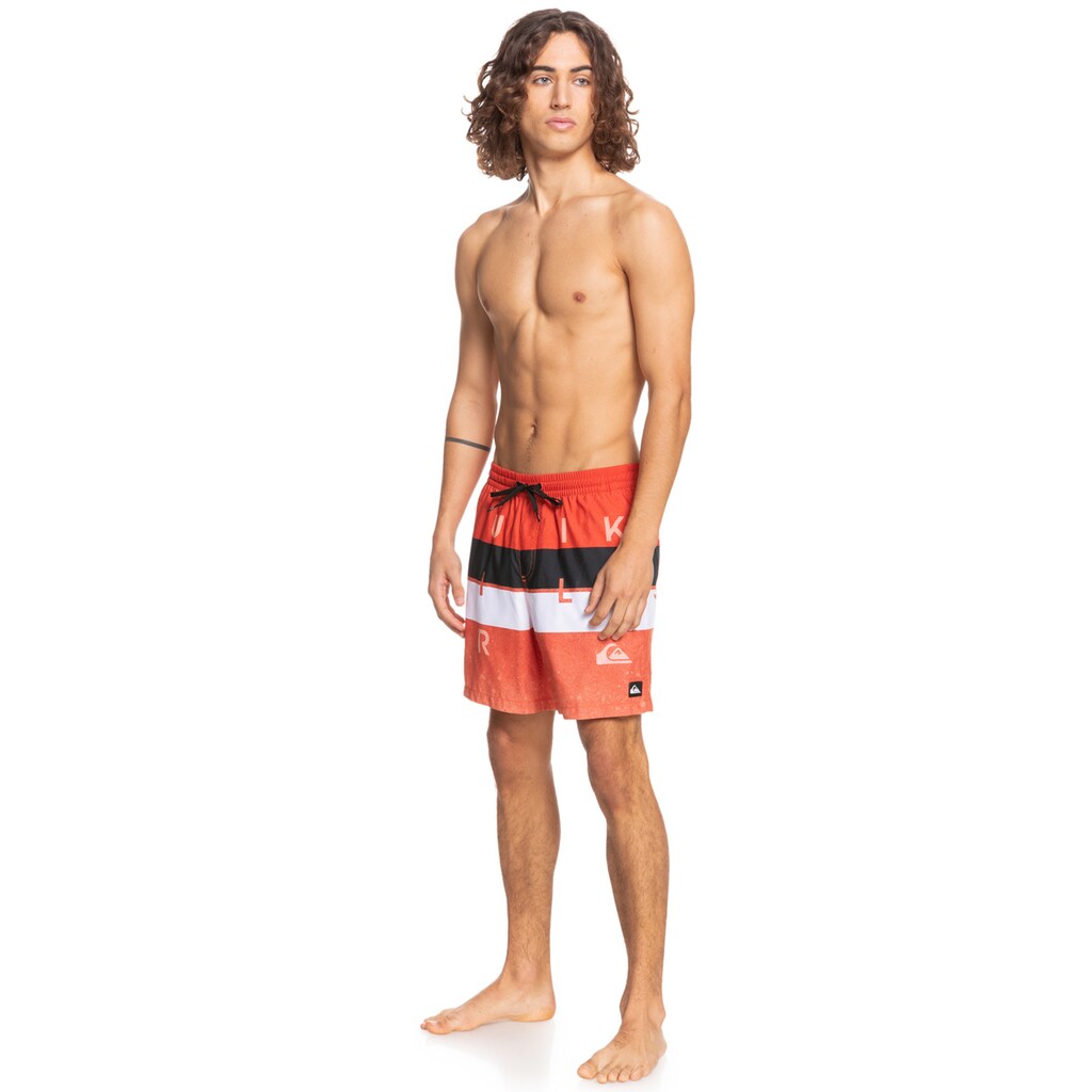 Quiksilver Badeshorts »Word Block 17"«