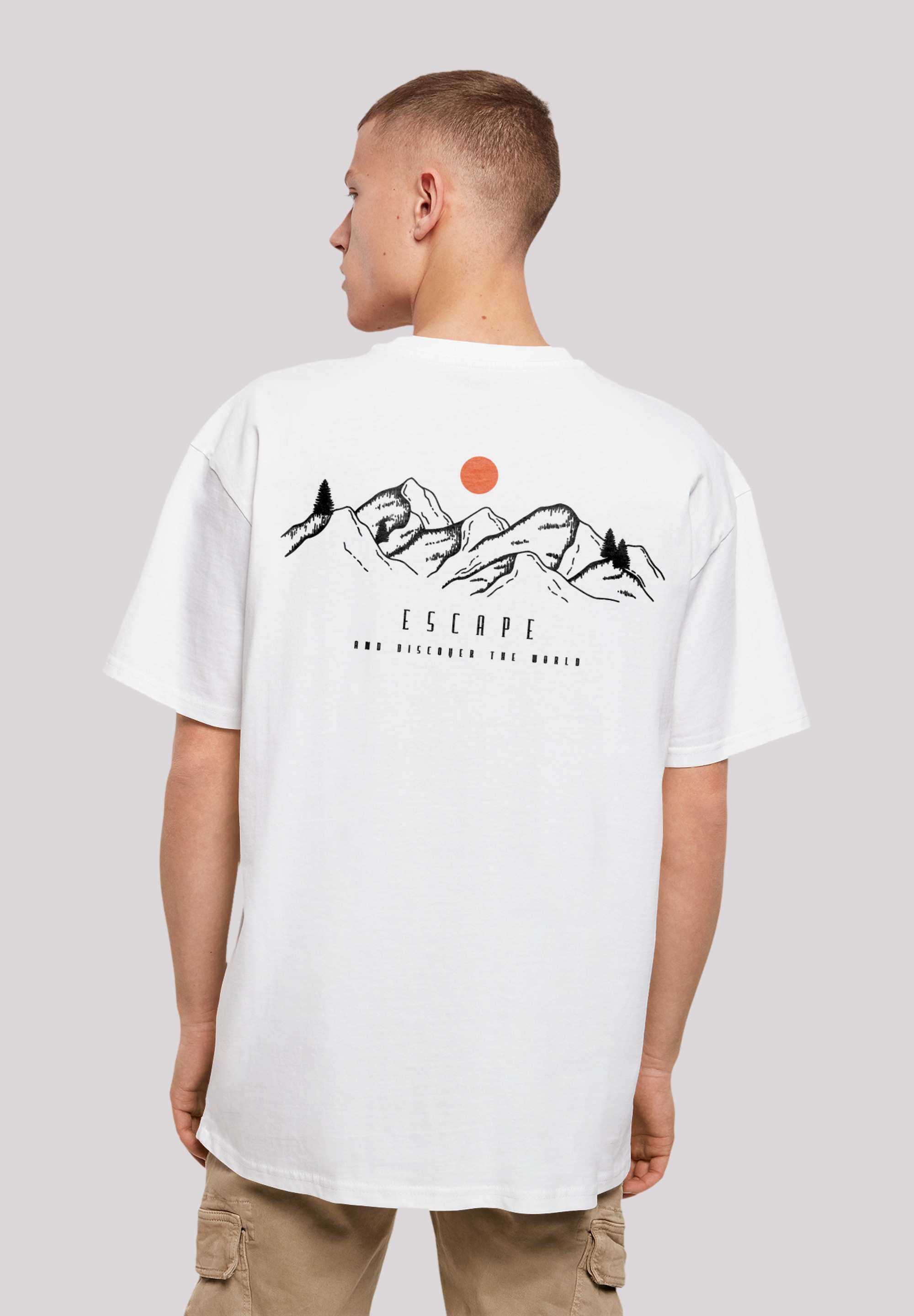 F4NT4STIC T-Shirt »Discover the world«, Print