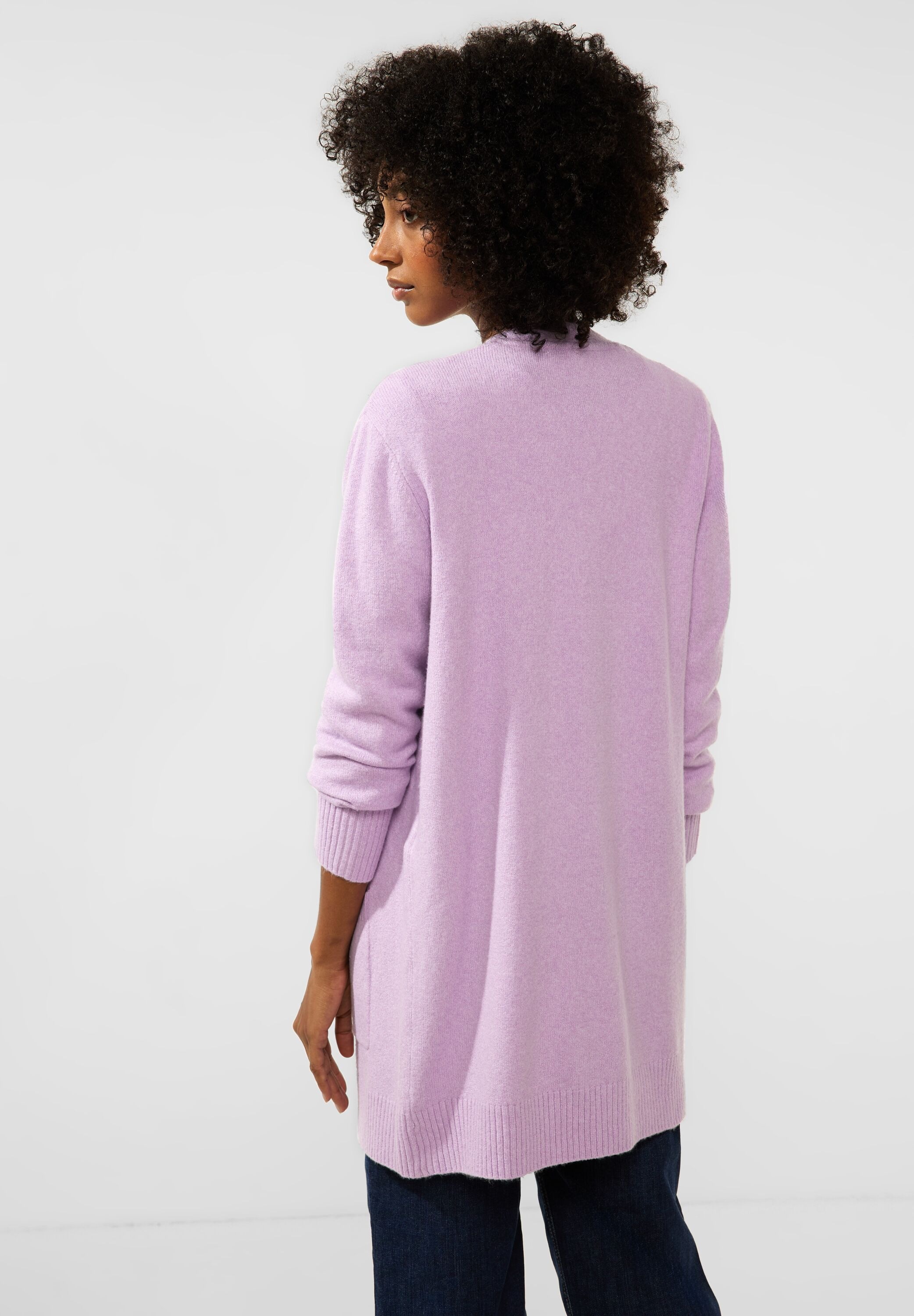 STREET ONE Longstrickjacke, verschlusslos