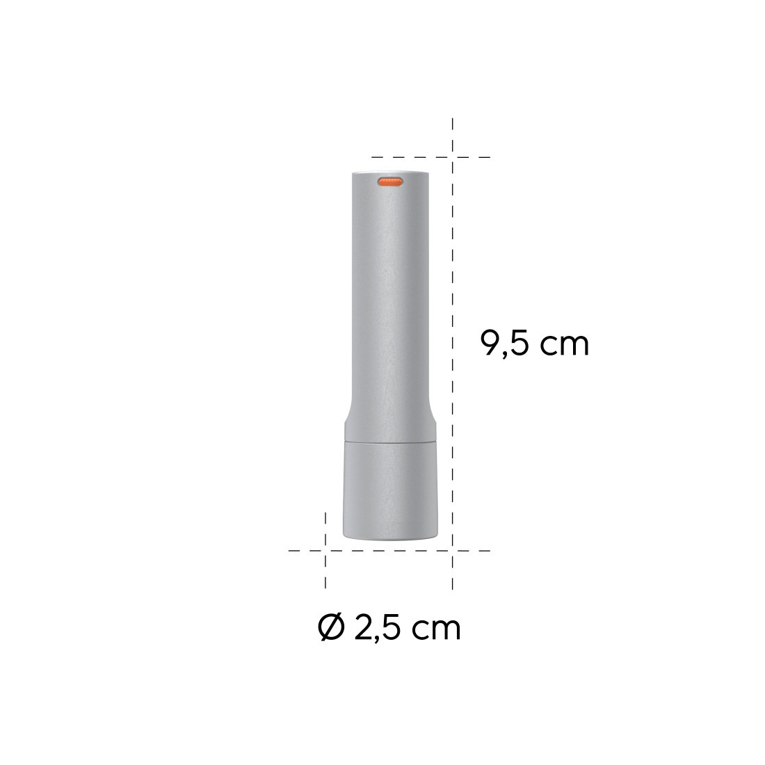 Hama LED Taschenlampe »LED-Taschenlampe, mit Batterien, Aluminium, 3 Modi« stromsparend, robust